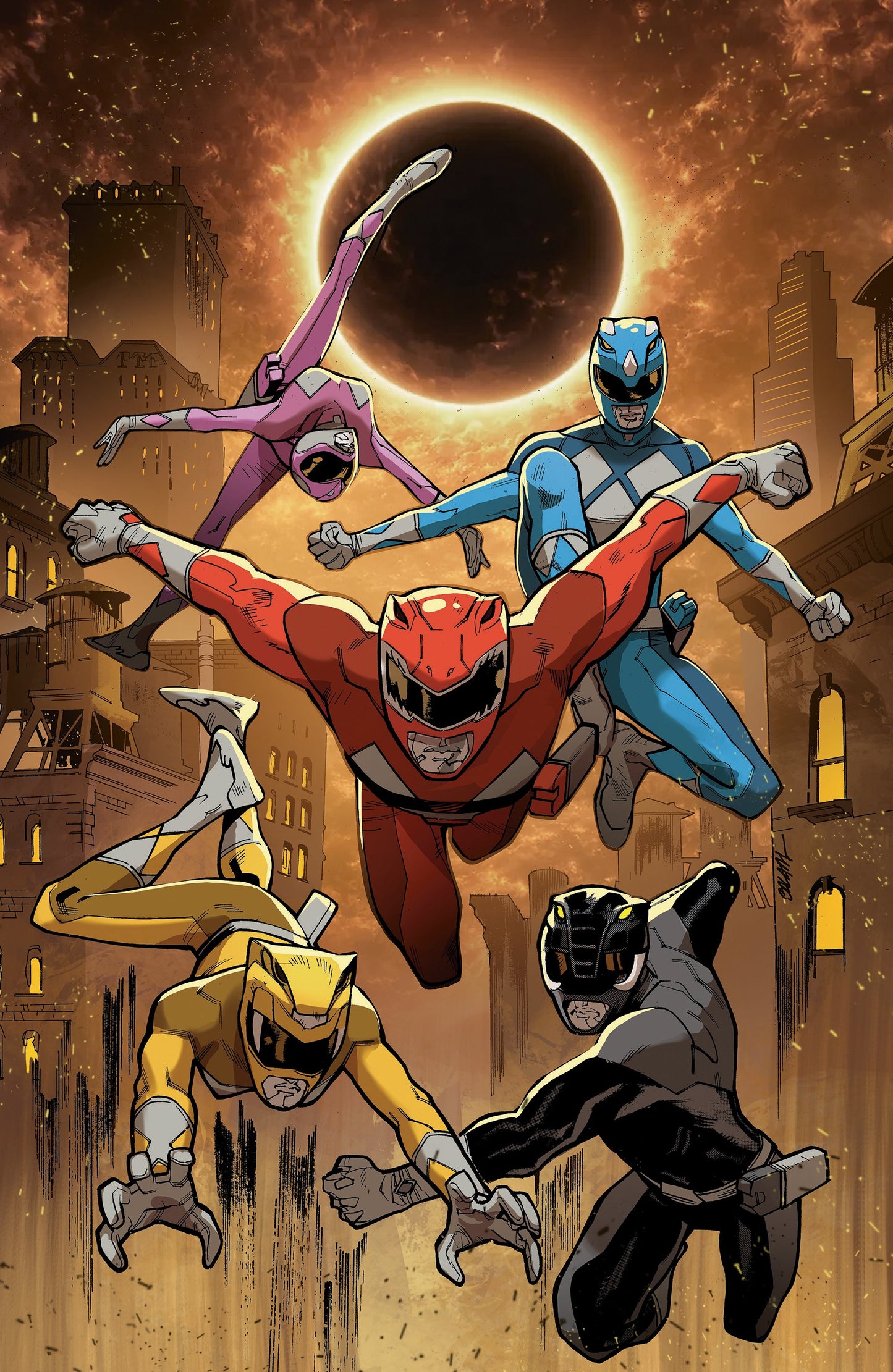Mighty Morphin Power Rangers (2026) #2 Comic - Balam FOIL Variant