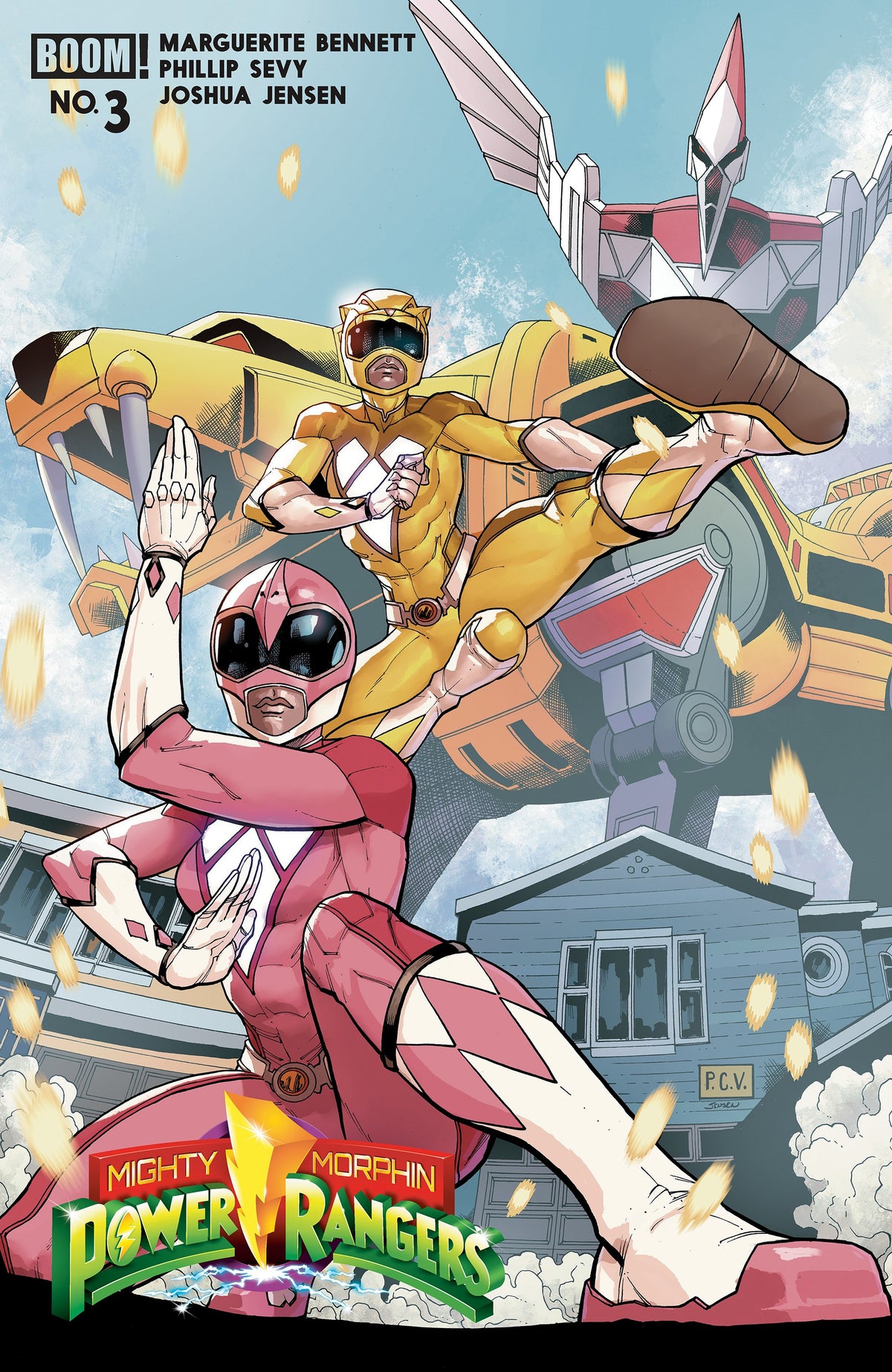 Mighty Morphin Power Rangers (2026) #3 Comic - Phillip Sevy Variant