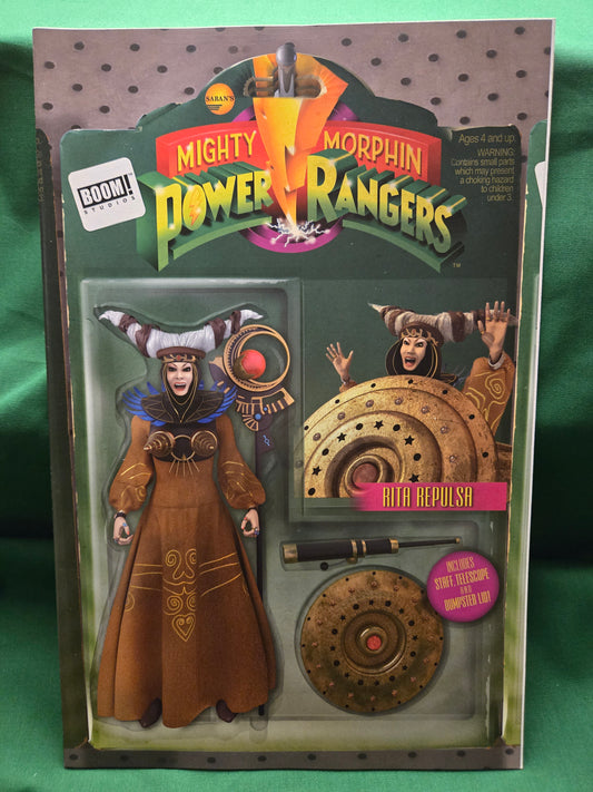 Mighty Morphin Power Rangers #10 Comic - Santos Action Figure Variant