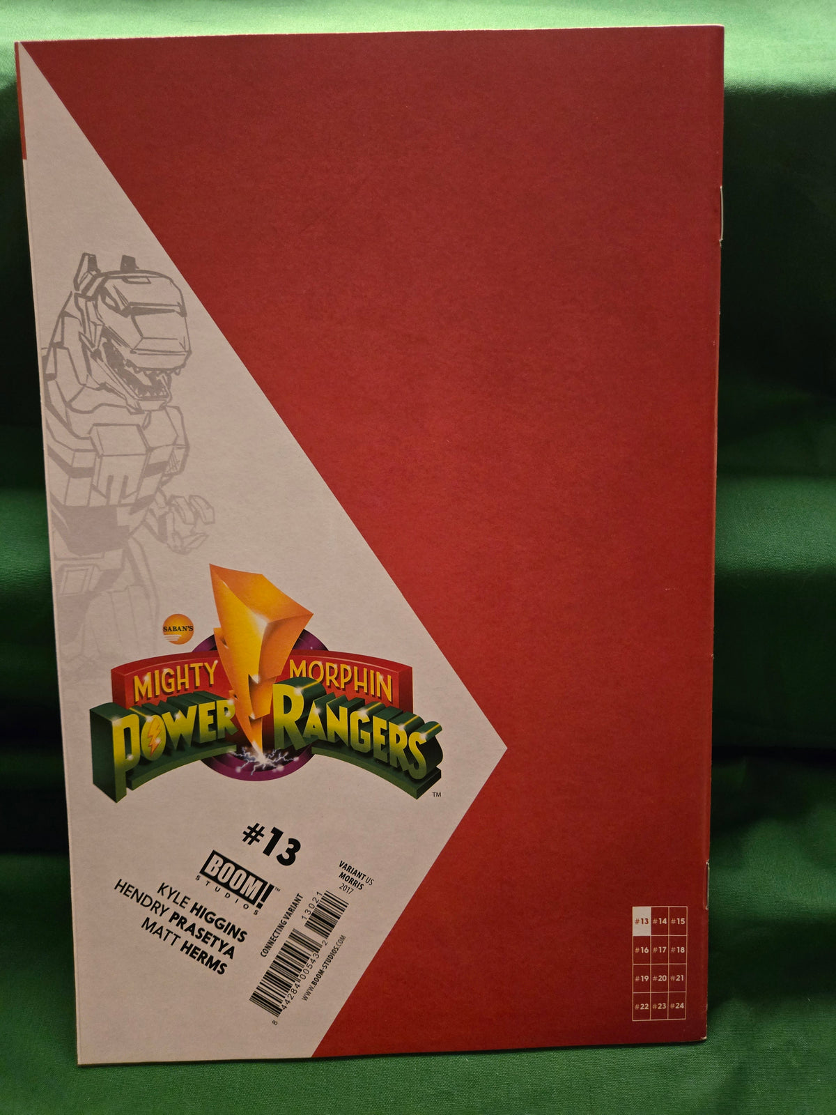 Mighty Morphin Power Rangers #13 Comic - 1:20 Connecting Morris Variant
