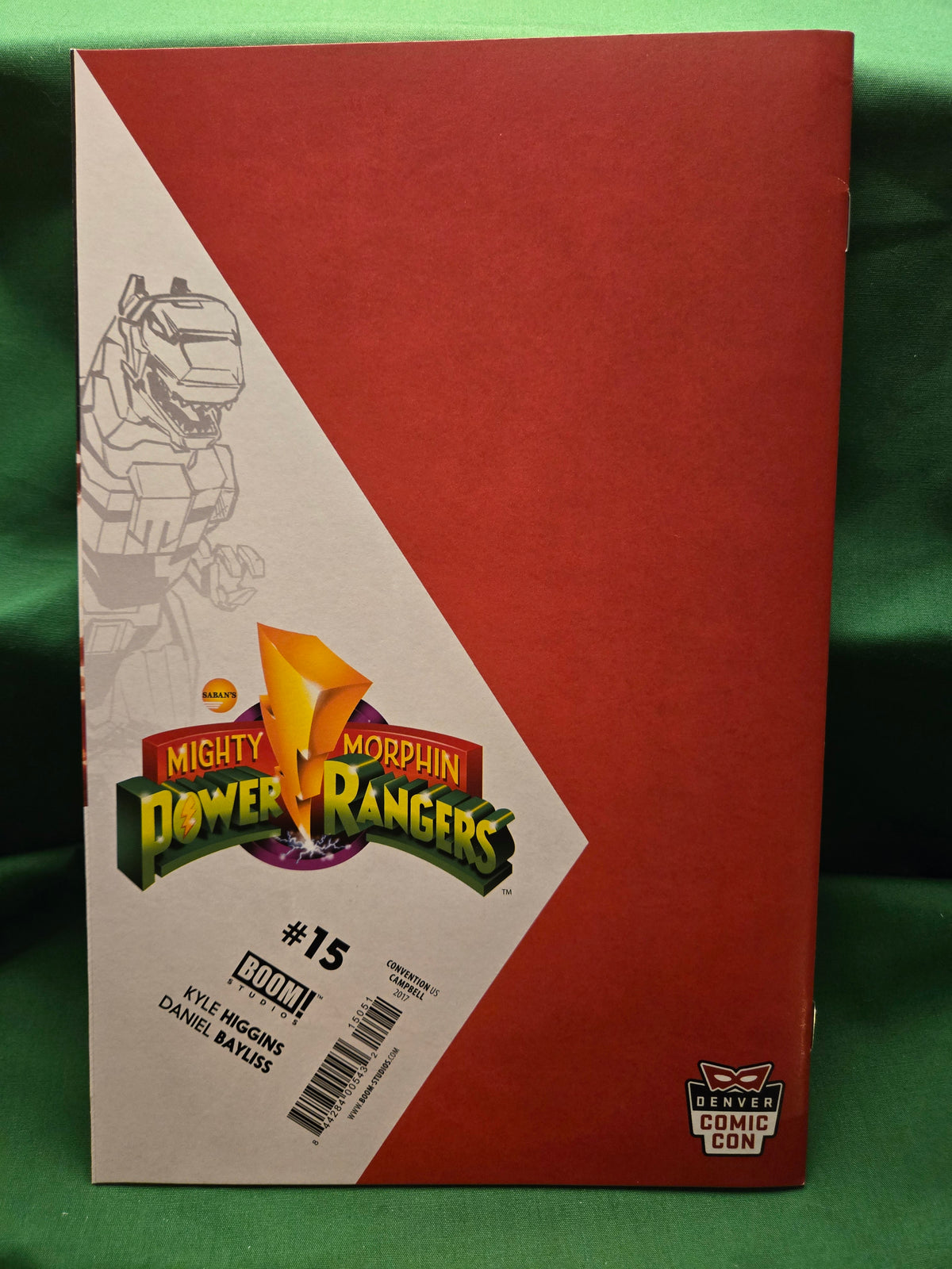 Mighty Morphin Power Rangers #15 Comic - Campbell Denver Comicon Variant