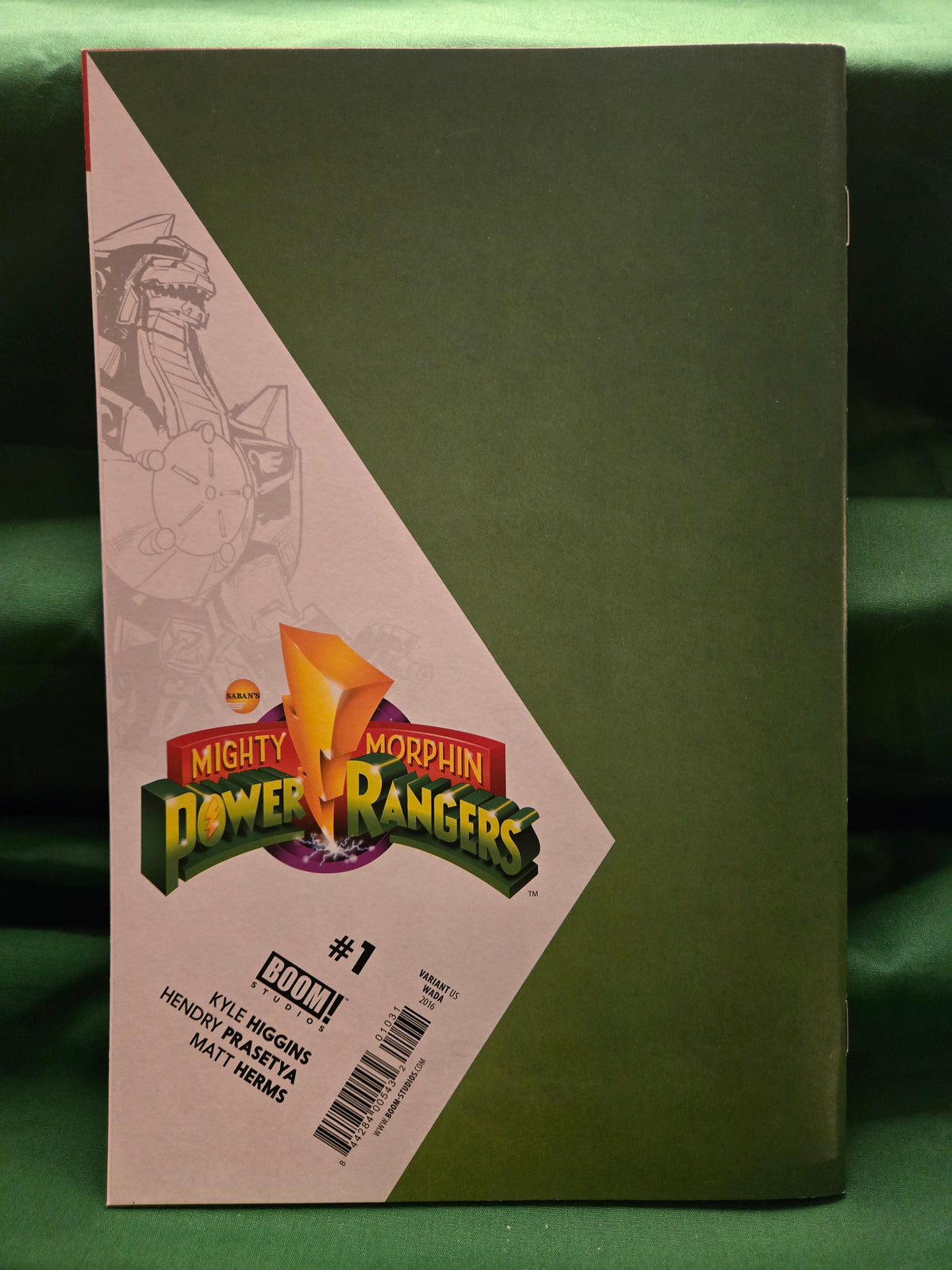 Mighty Morphin Power Rangers #1 Comic - 1:50 Wada Variant