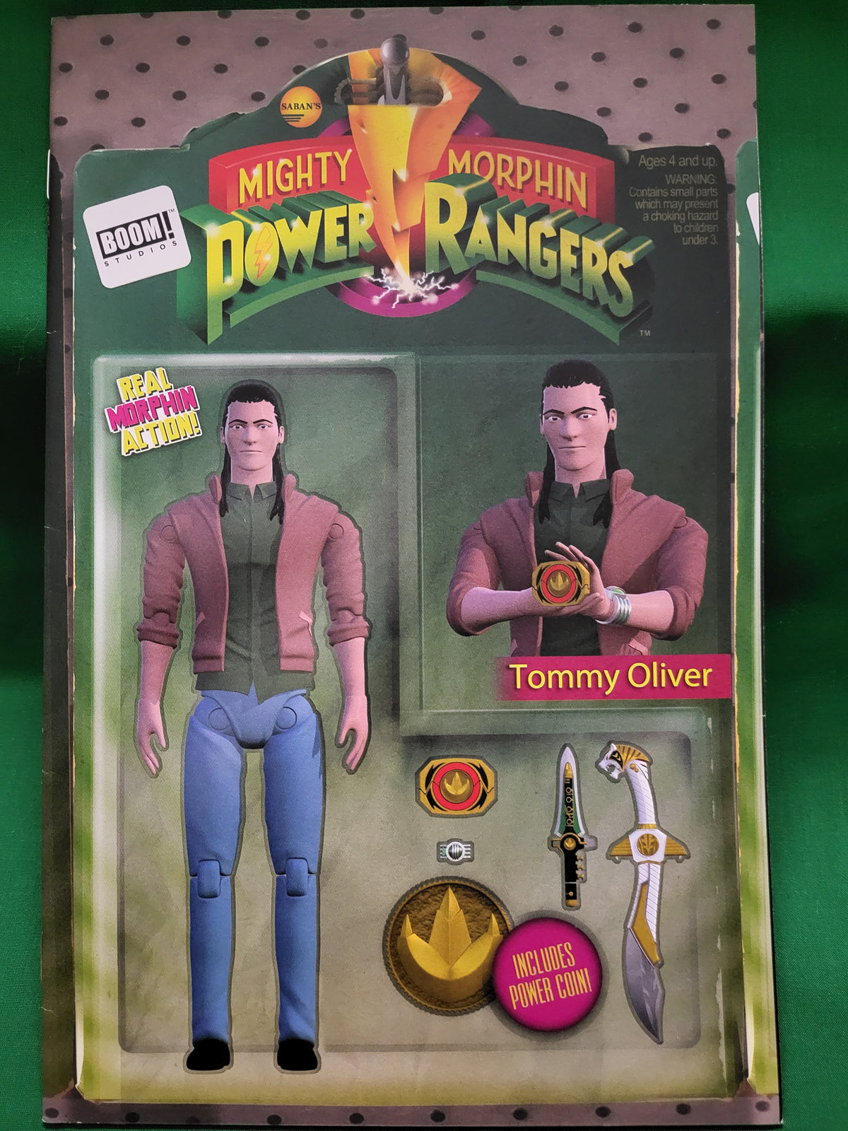 Mighty Morphin Power Rangers #22 Comic - Mcdonald Action Figure Variant