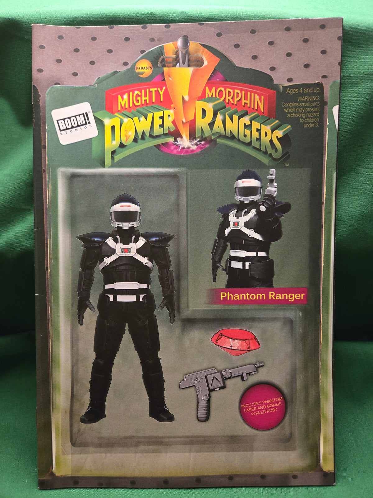 Mighty Morphin Power Rangers #24 Comic - Matthews Martial Action Figure Variant