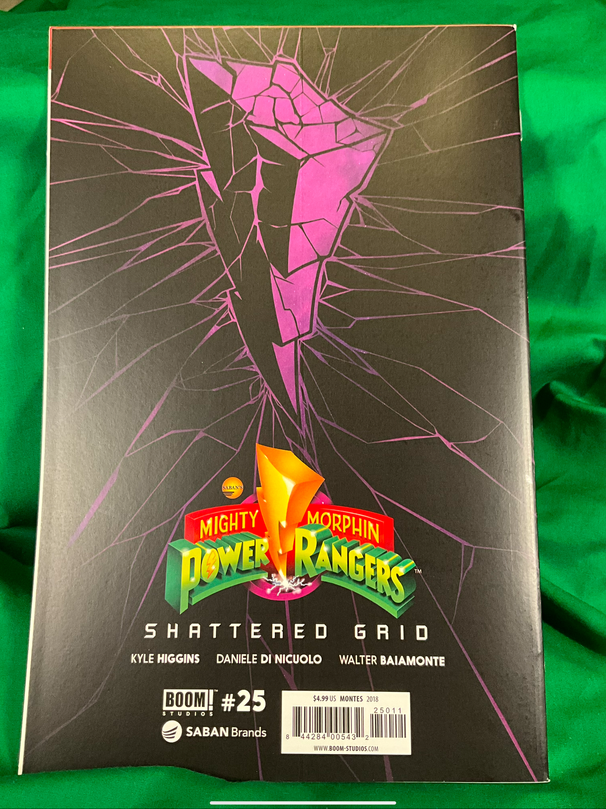 Mighty Morphin Power Rangers #25 Comic - Montes Red Ranger Variant
