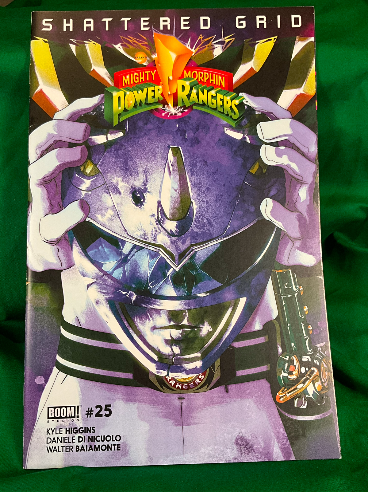 Mighty Morphin Power Rangers #25 Comic - Montes Blue Ranger Variant
