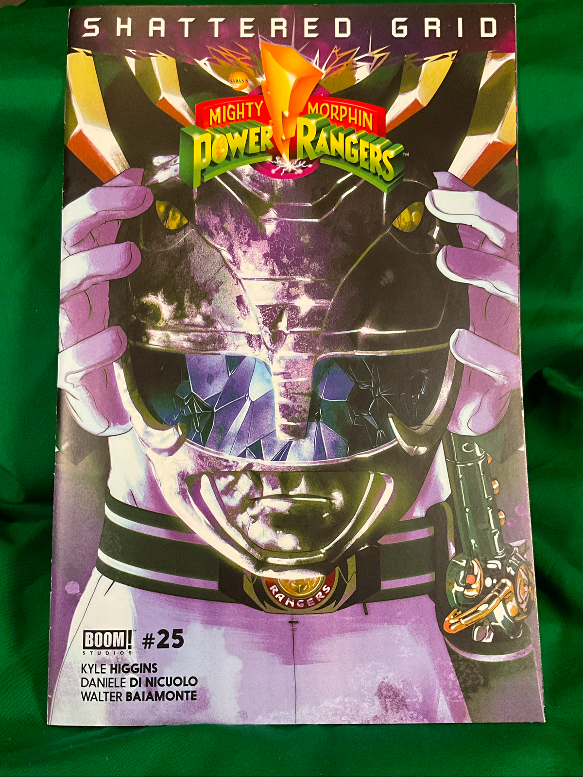 Mighty Morphin Power Rangers #25 Comic - Montes Black Ranger Variant