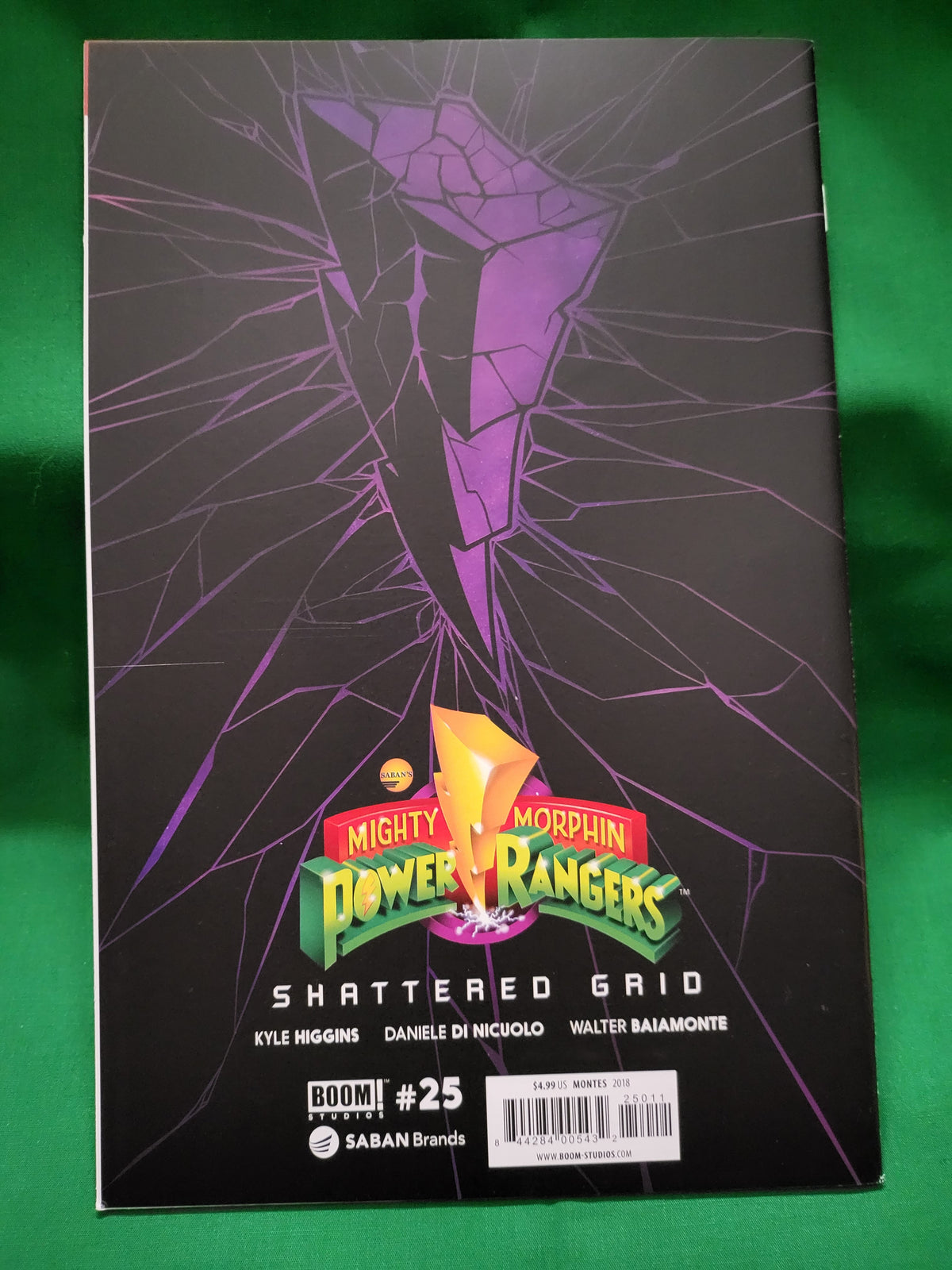 Mighty Morphin Power Rangers #25 Comic - 1:25 Montes Variant