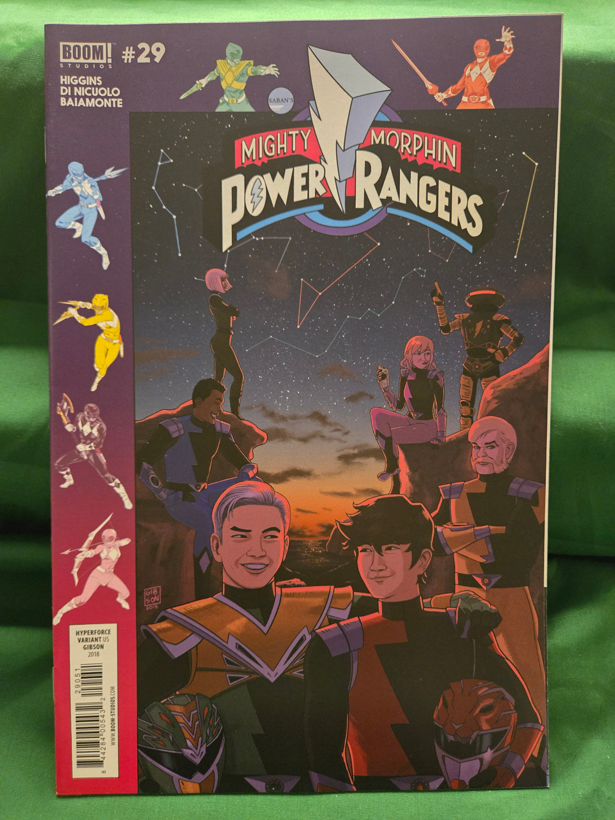 Mighty Morphin Power Rangers #29 Comic -Villa SDCC Variant