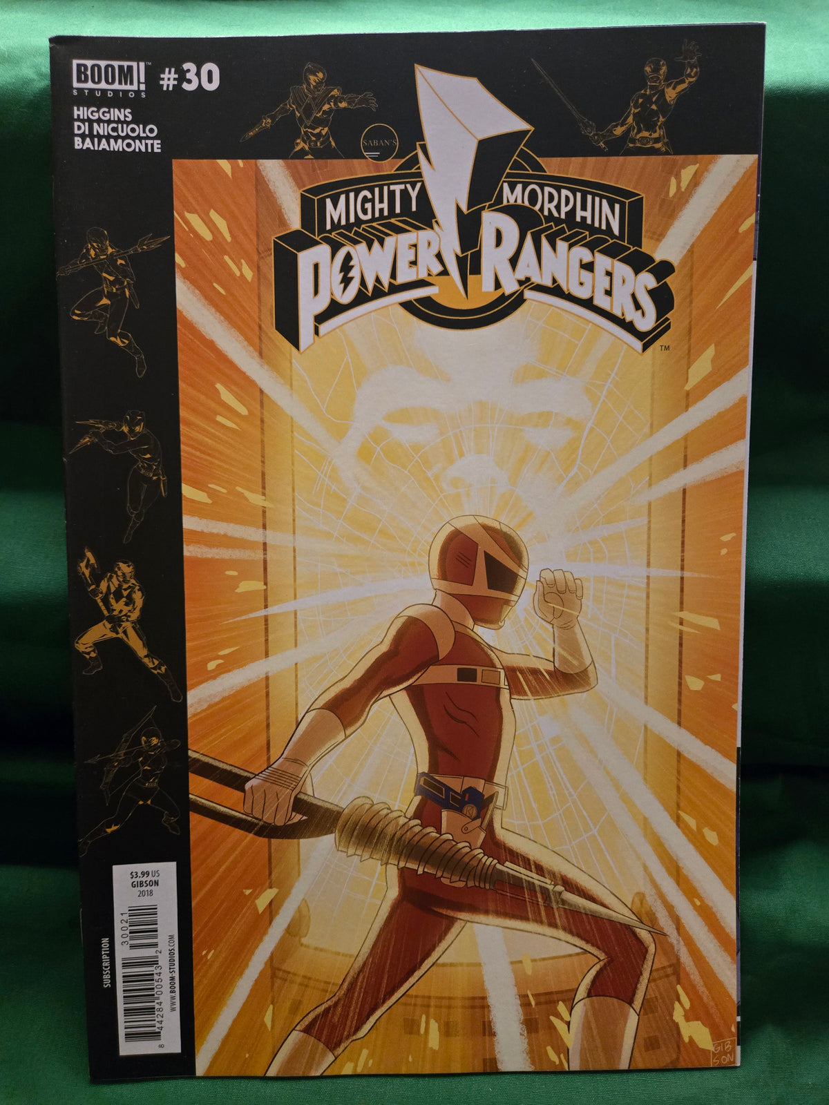Mighty Morphin Power Rangers #29 Comic - Gibson Subscription Variant