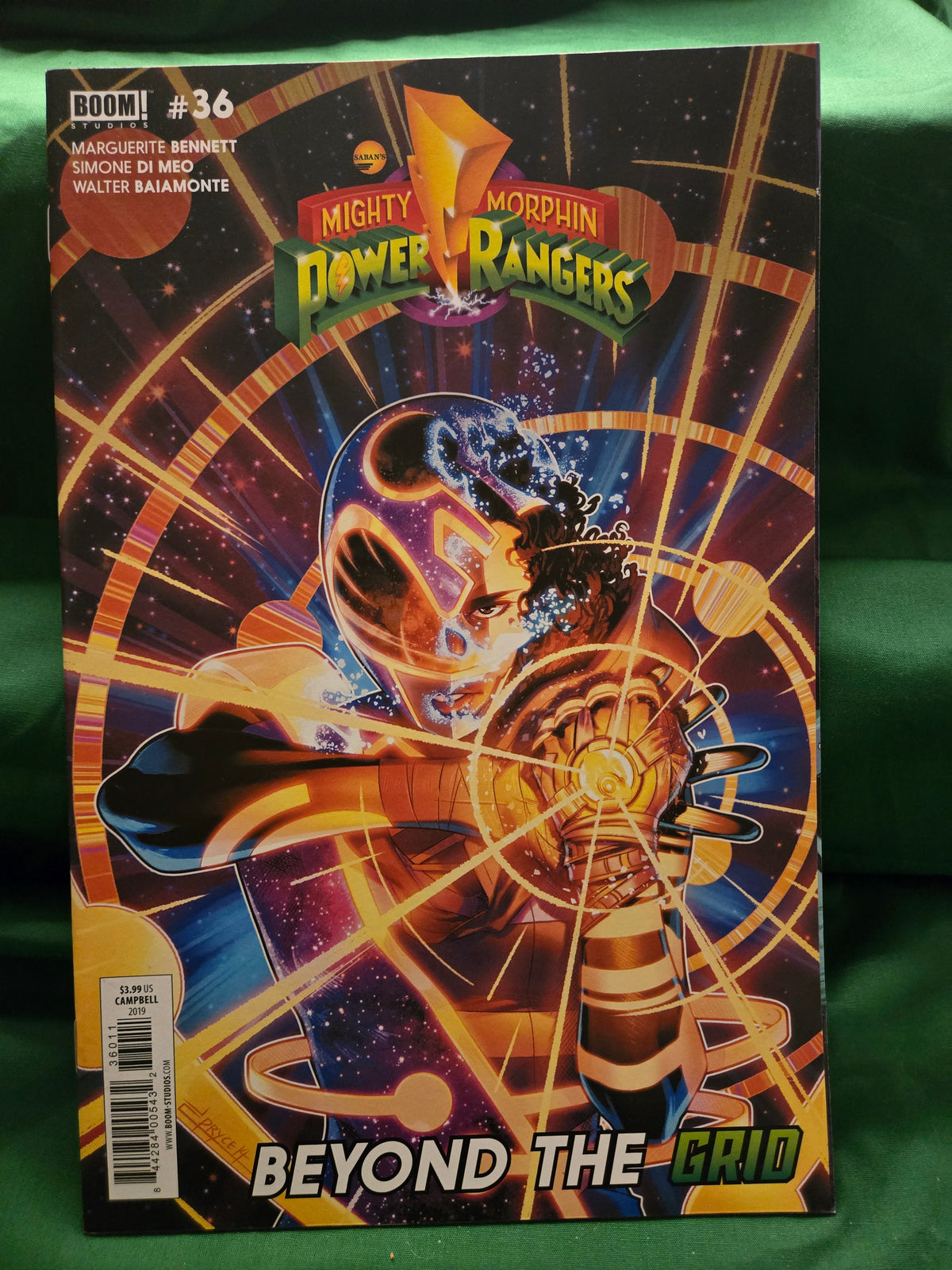 Mighty Morphin Power Rangers #36 Comic - Jamal Campbell Cover