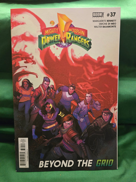 Mighty Morphin Power Rangers #37 Comic - Jamal Campbell Cover