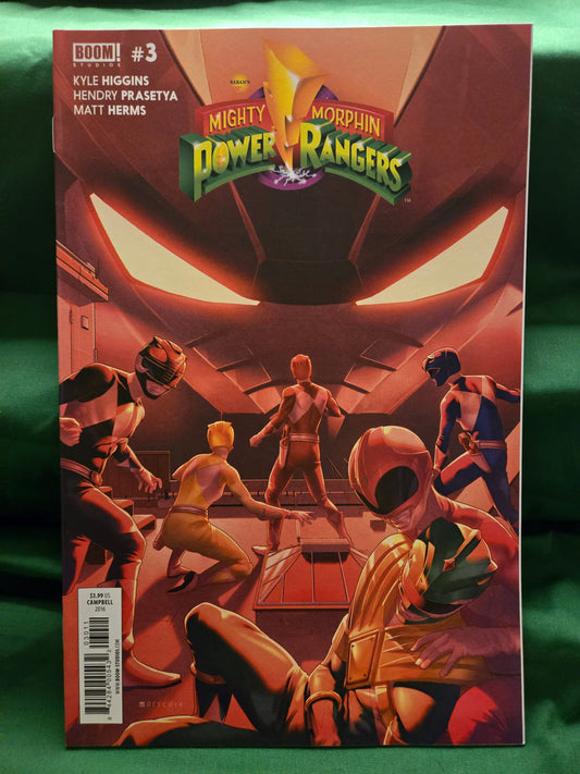 Mighty Morphin Power Rangers #3 Comic - Jamal Campbell Cover