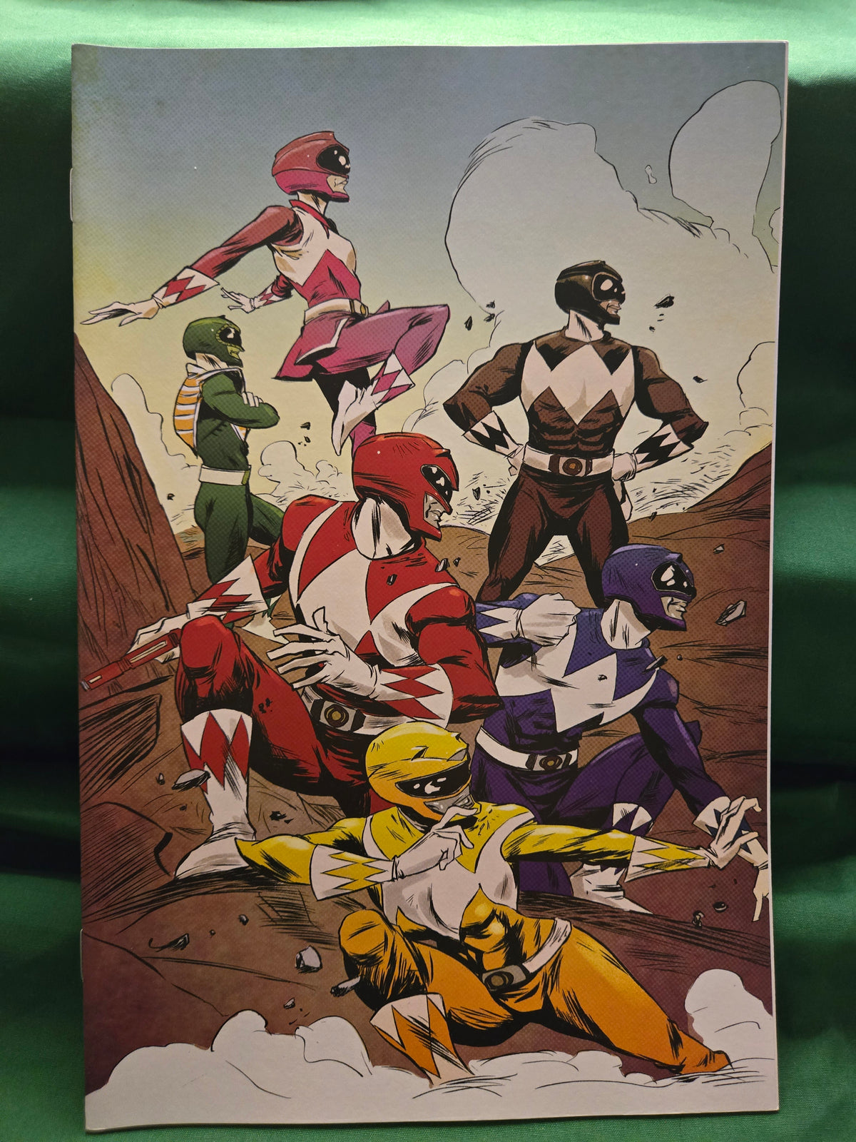 Mighty Morphin Power Rangers #3 Comic - 1:50 Greene Variant