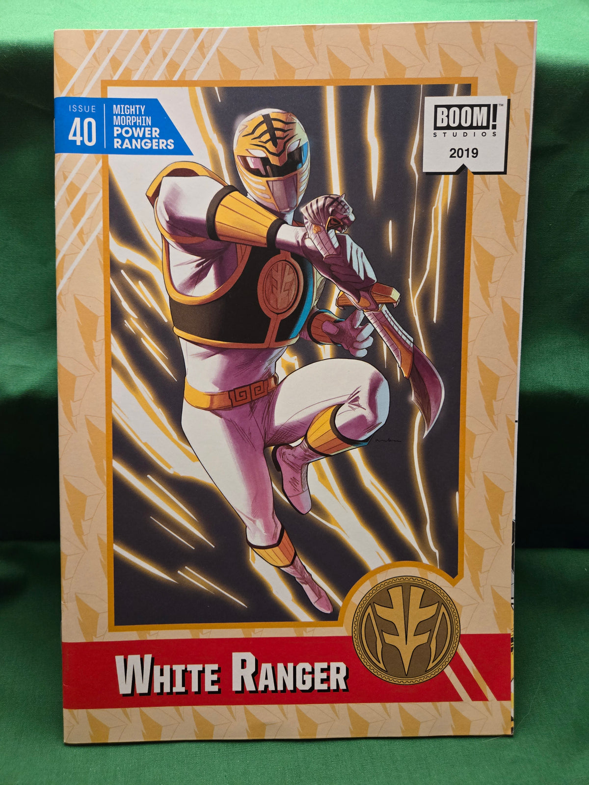 Mighty Morphin Power Rangers #40 Comic - 1:20 Anka Trading Card Variant