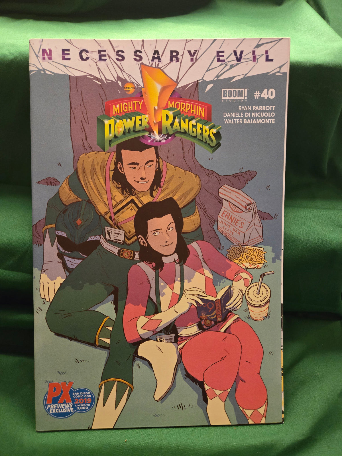 Mighty Morphin Power Rangers #40 Comic - Wyatt SDCC Variant
