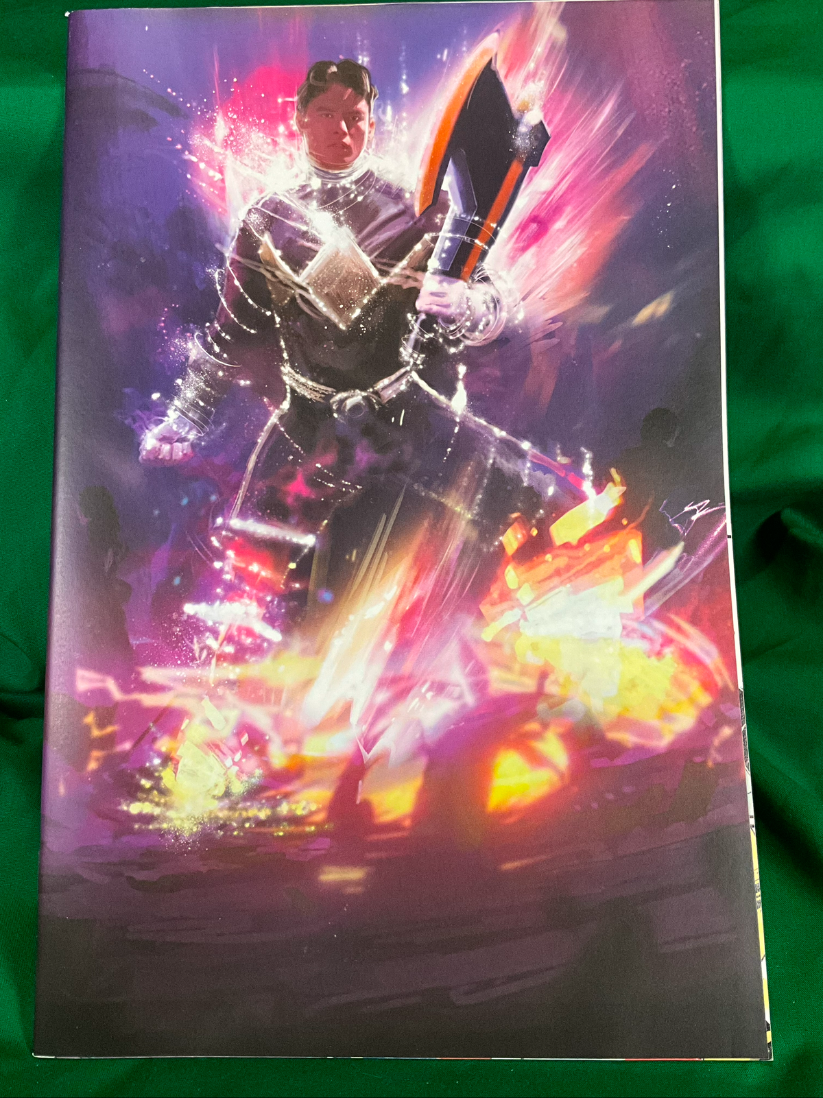 Mighty Morphin Power Rangers #40 Comic - Griffiths Black Ranger Variant