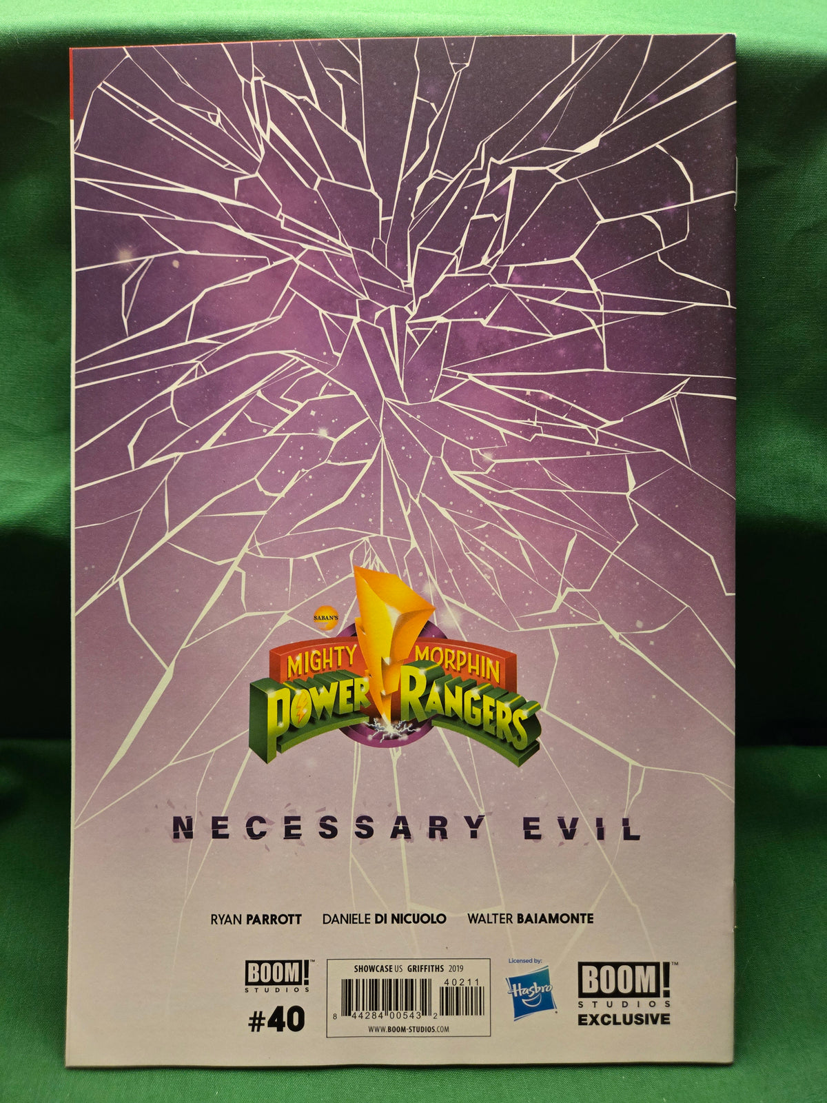 Mighty Morphin Power Rangers #40 Comic - Griffiths Pink Ranger Variant