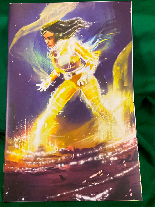 Mighty Morphin Power Rangers #40 Comic - Griffiths Yellow Ranger Variant
