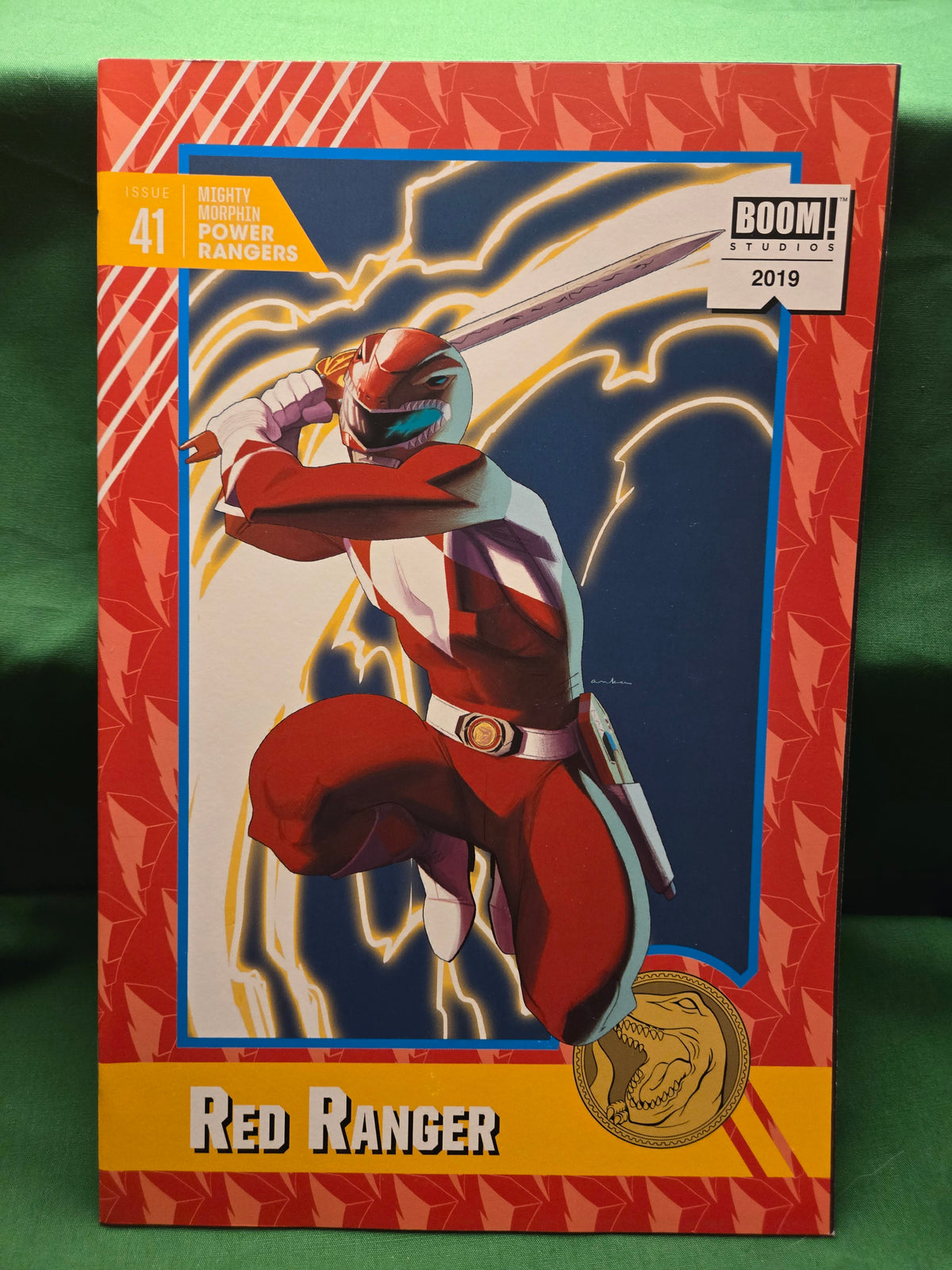 Mighty Morphin Power Rangers #41 Comic - 1:20 Anka Trading Card Variant