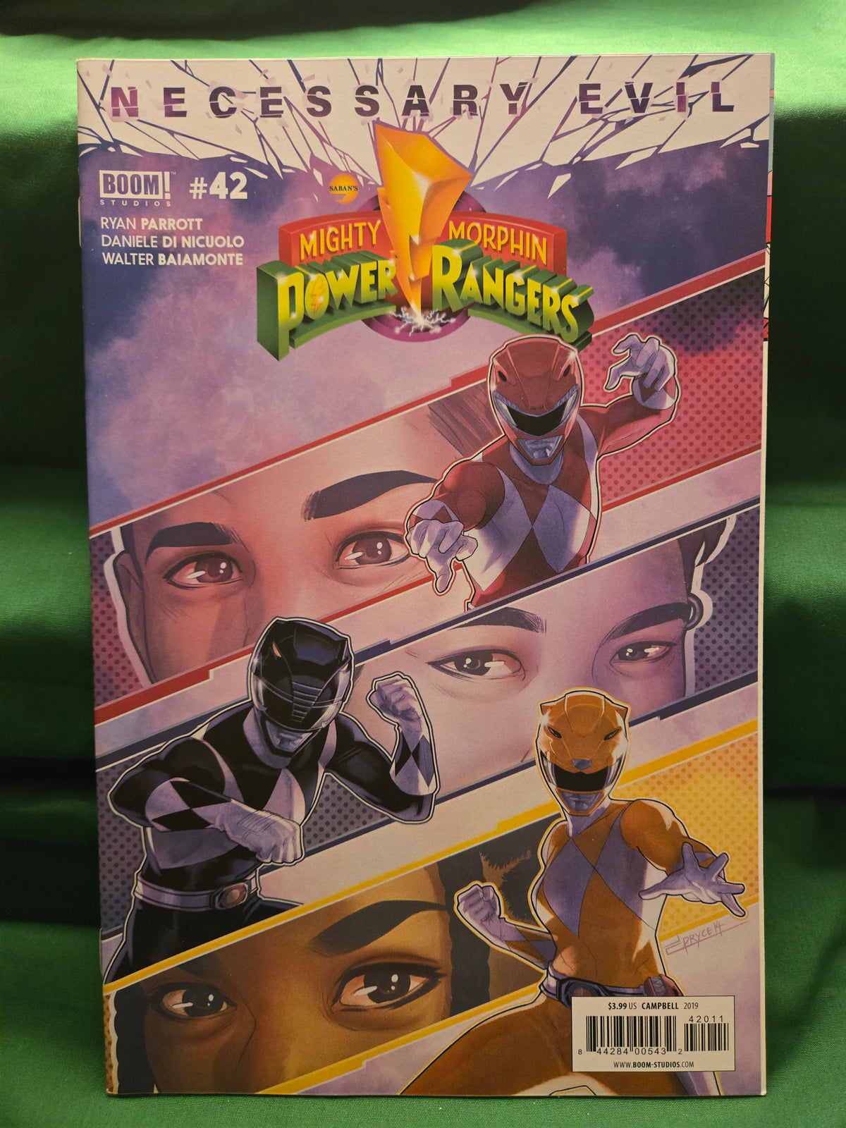Mighty Morphin Power Rangers #42 Comic - Jamal Campbell Variant