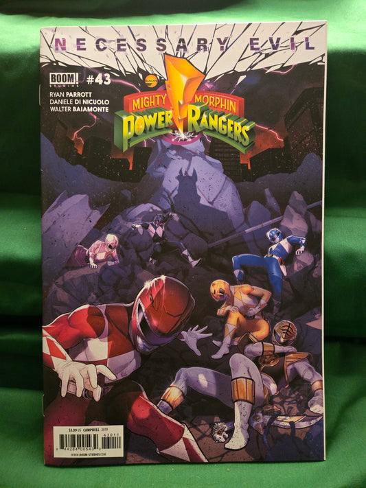 Mighty Morphin Power Rangers #43 Comic - Jamal Campbell Cover