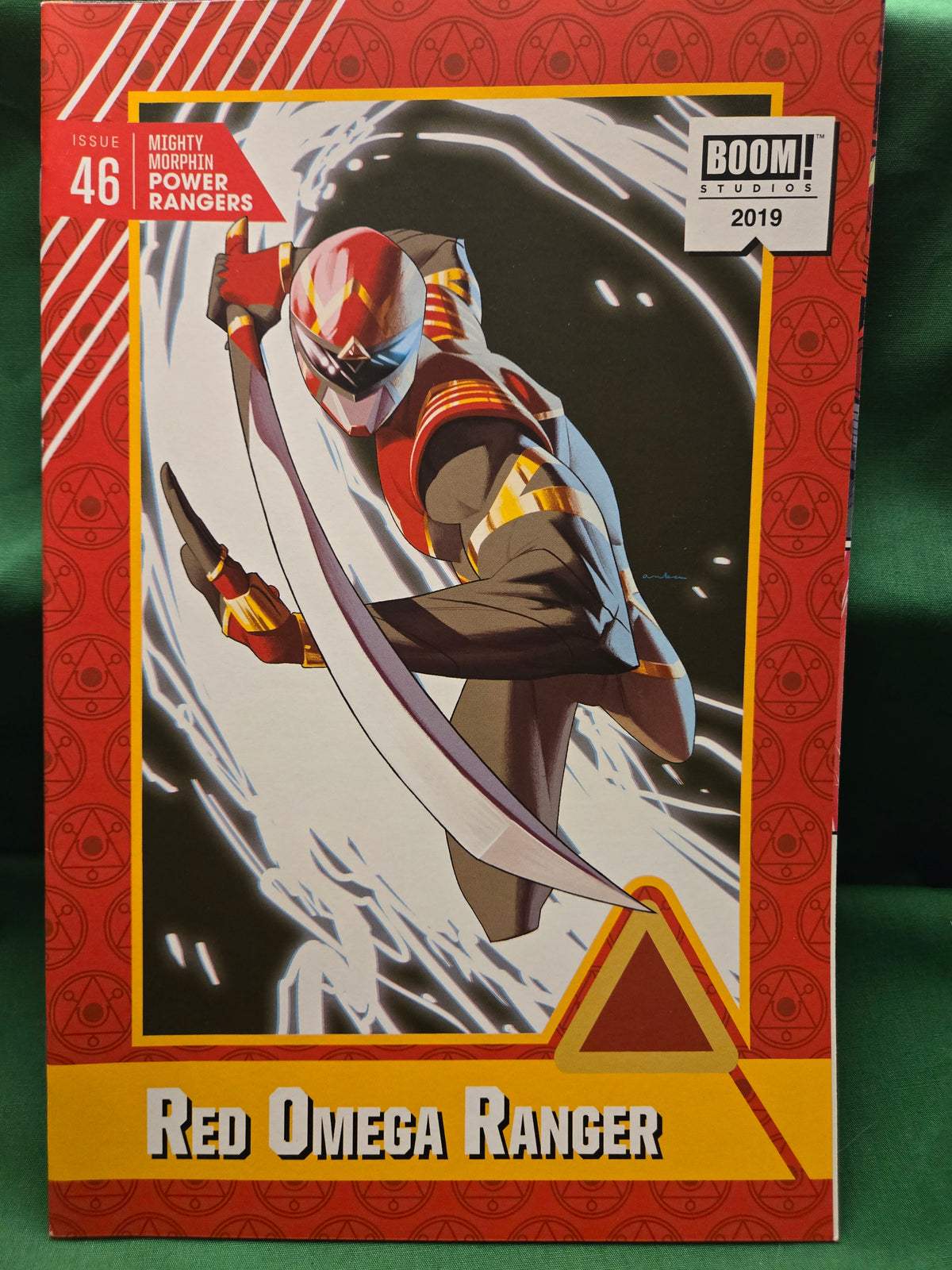 Mighty Morphin Power Rangers #46 Comic - 1:20 Anka Trading Card Variant