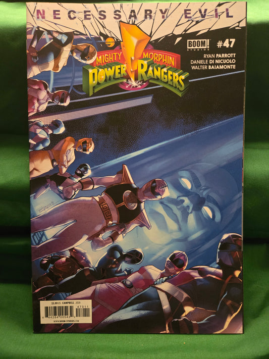 Mighty Morphin Power Rangers #47 Comic - Jamal Campbell Cover