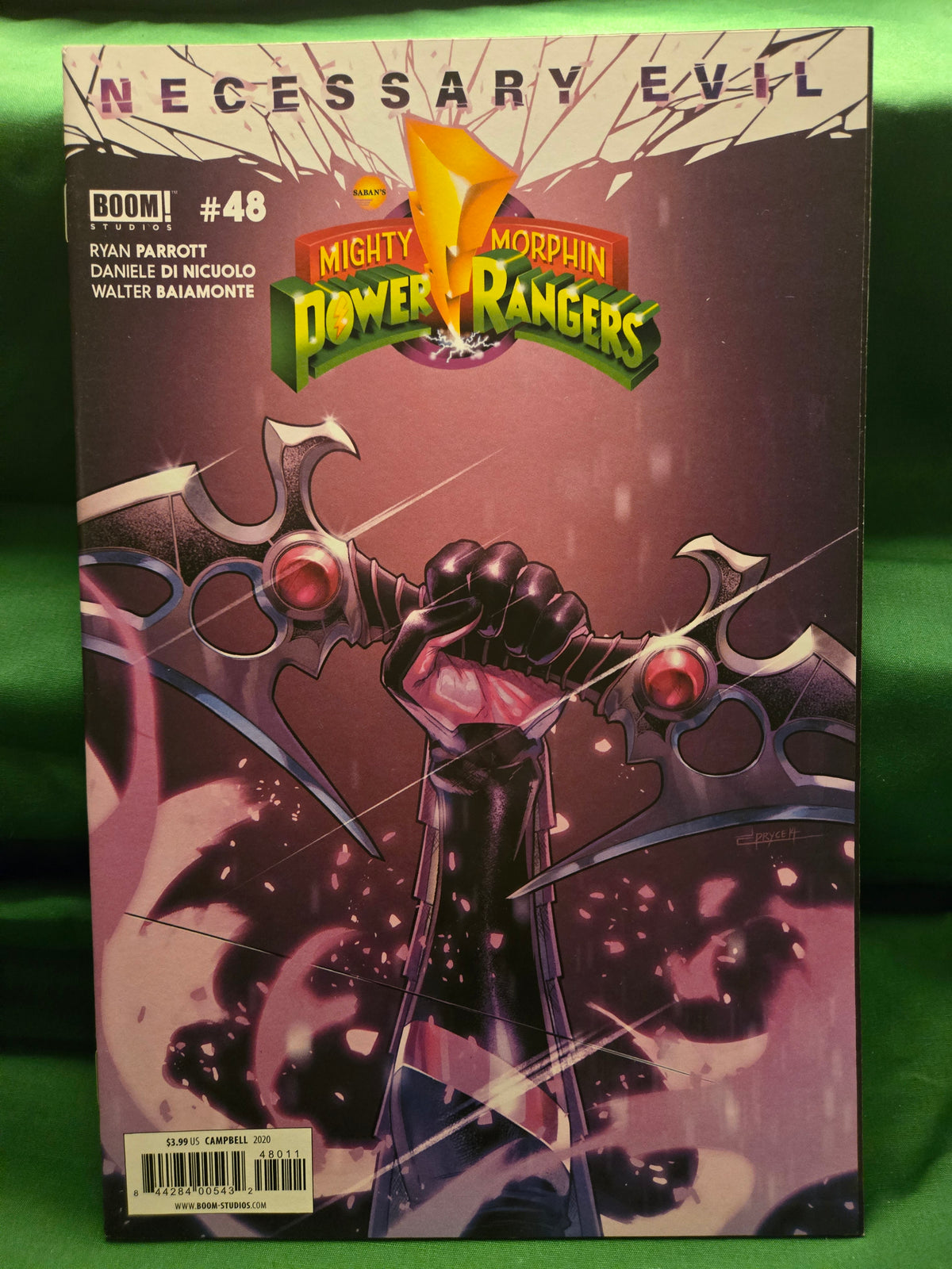 Mighty Morphin Power Rangers #48 Comic - Jamal Campbell Cover