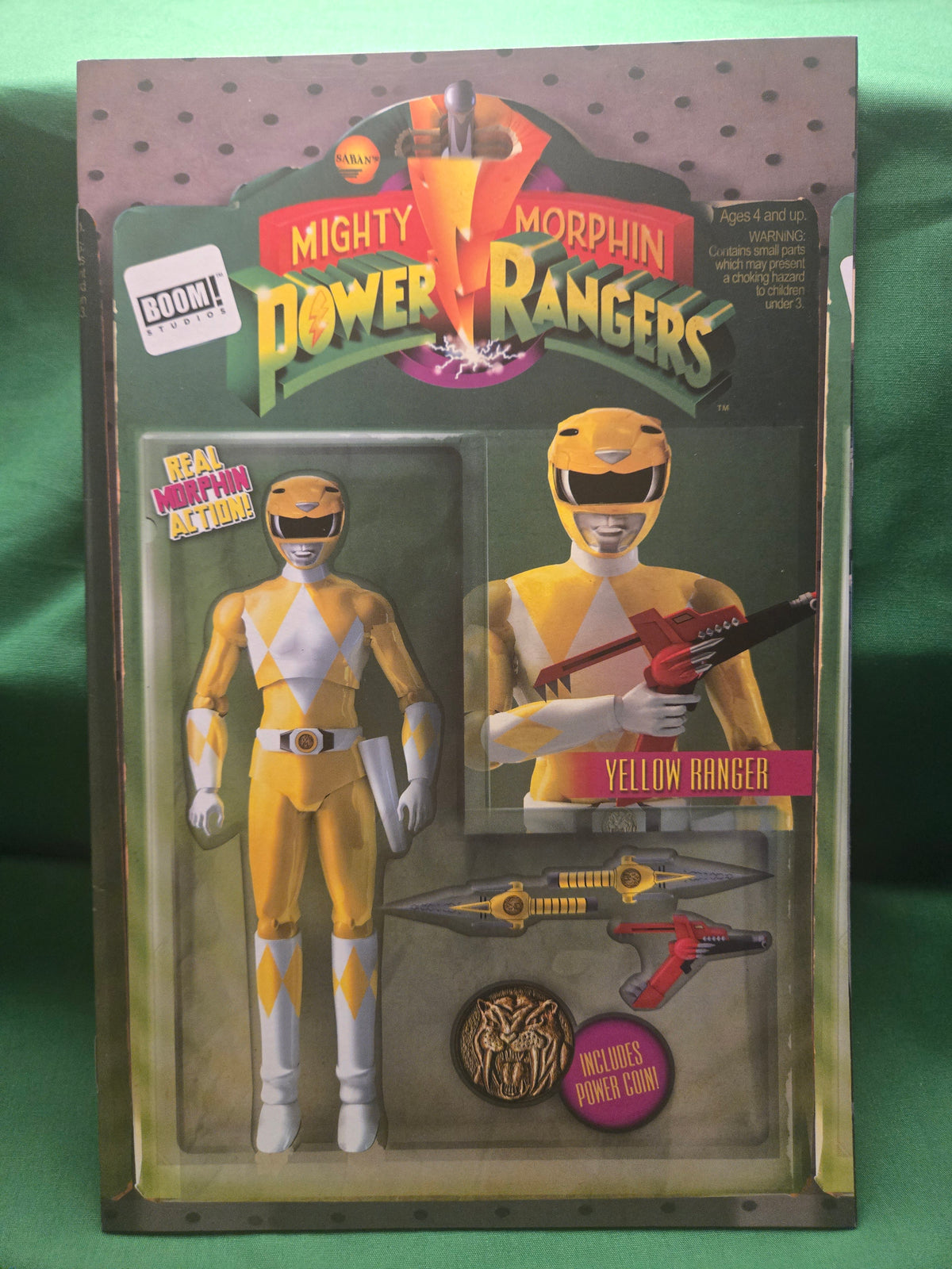 Mighty Morphin Power Rangers #5 Comic - Robinson Action Figure Variant