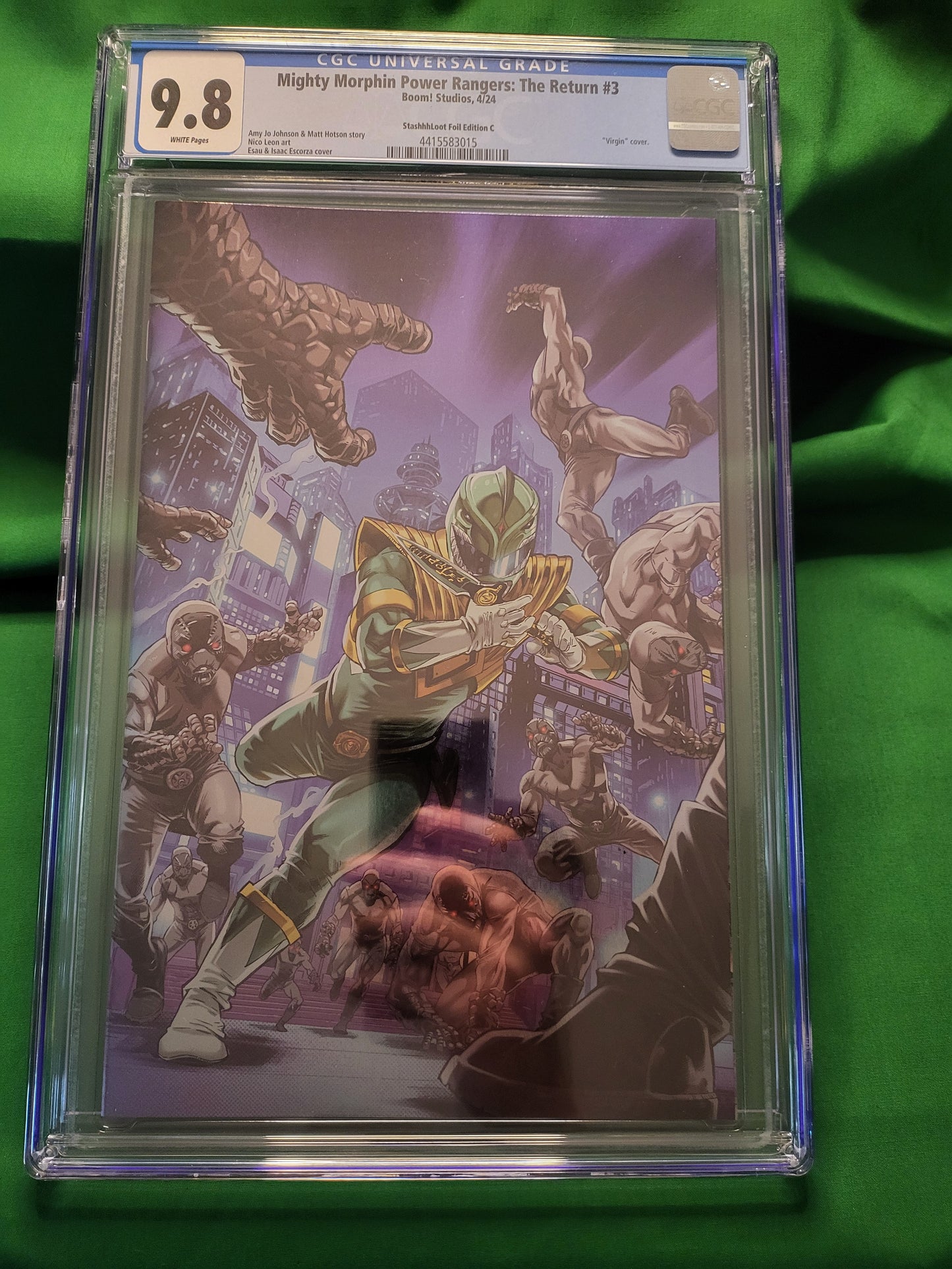 Mighty Morphin Power Rangers - THE RETURN #3 Comic
