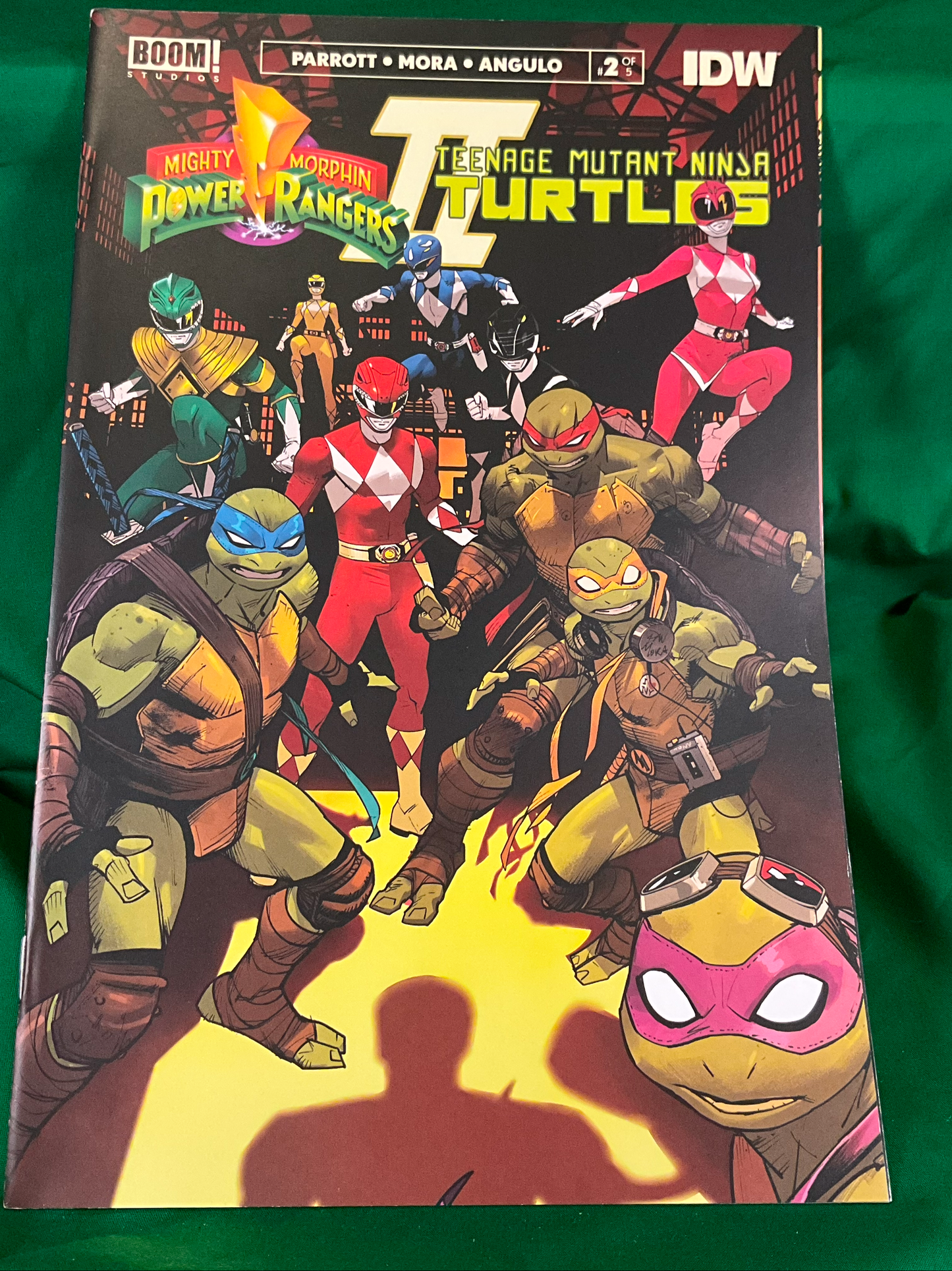 Mighty Morphin Power Rangers/Teenage Mutant Ninja Turtles II #2 Comic