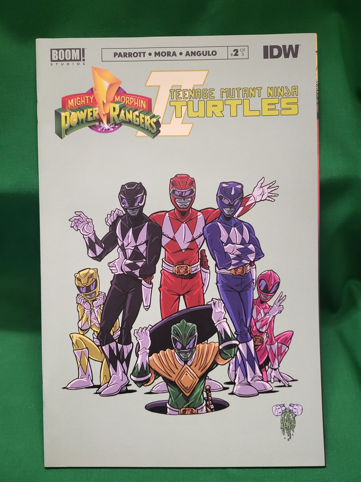 Mighty Morphin Power Rangers/Teenage Mutant Ninja Turtles II #2 Comic