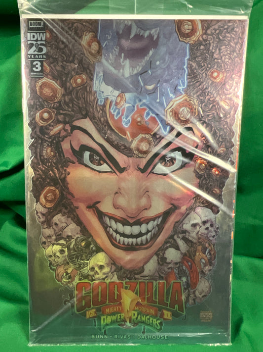Godzilla VS MMPR II #3 Comic