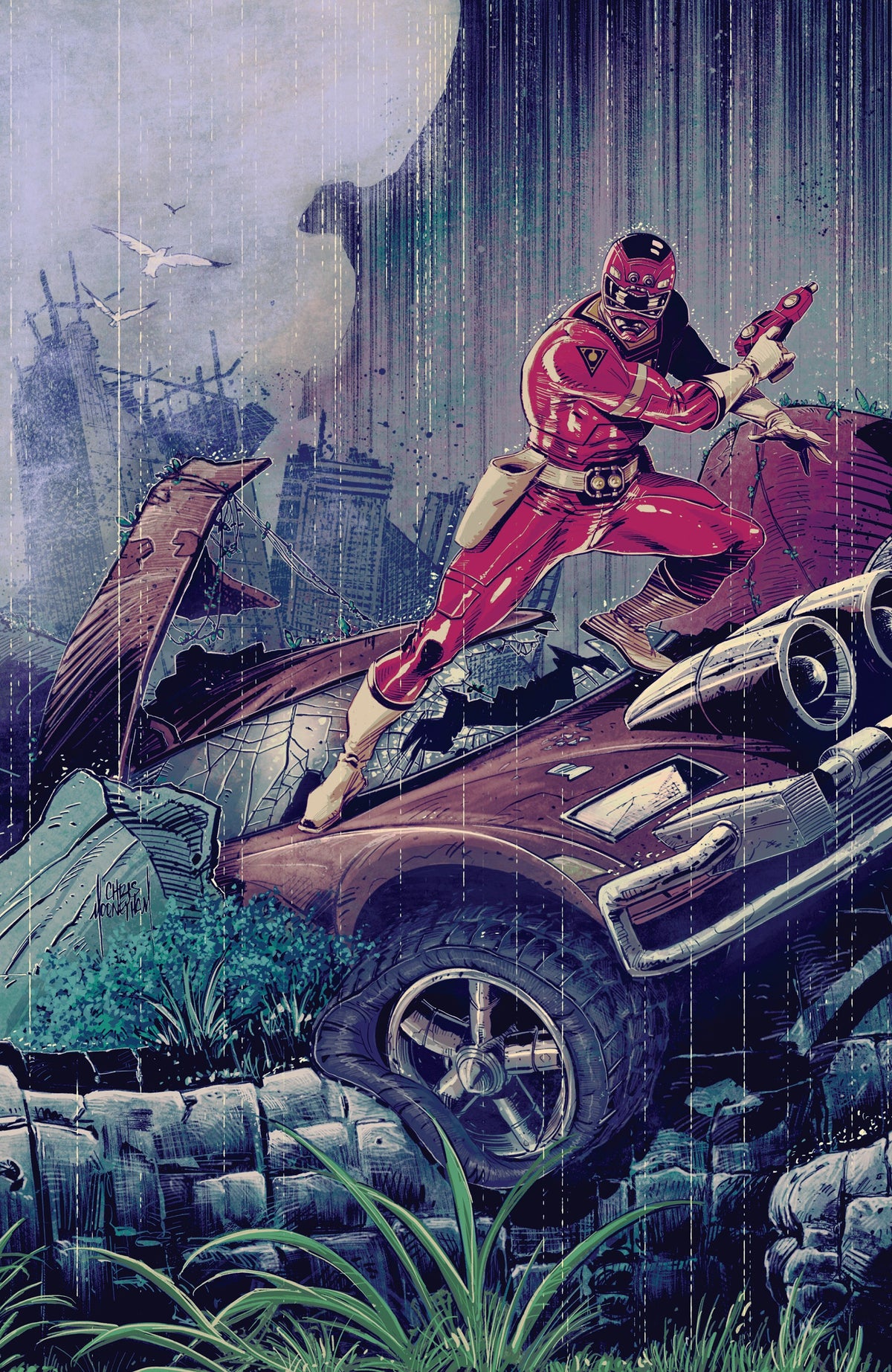 Power Rangers: Green #2 Comic - Mooneyham Tommy Oliver Connecting Variant