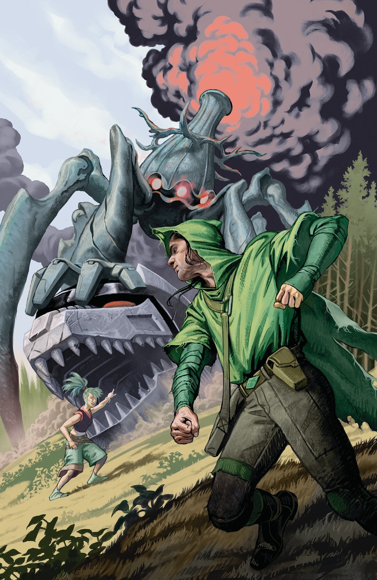 Power Rangers: Green #2 Comic - 1:25 Morris Virgin Variant
