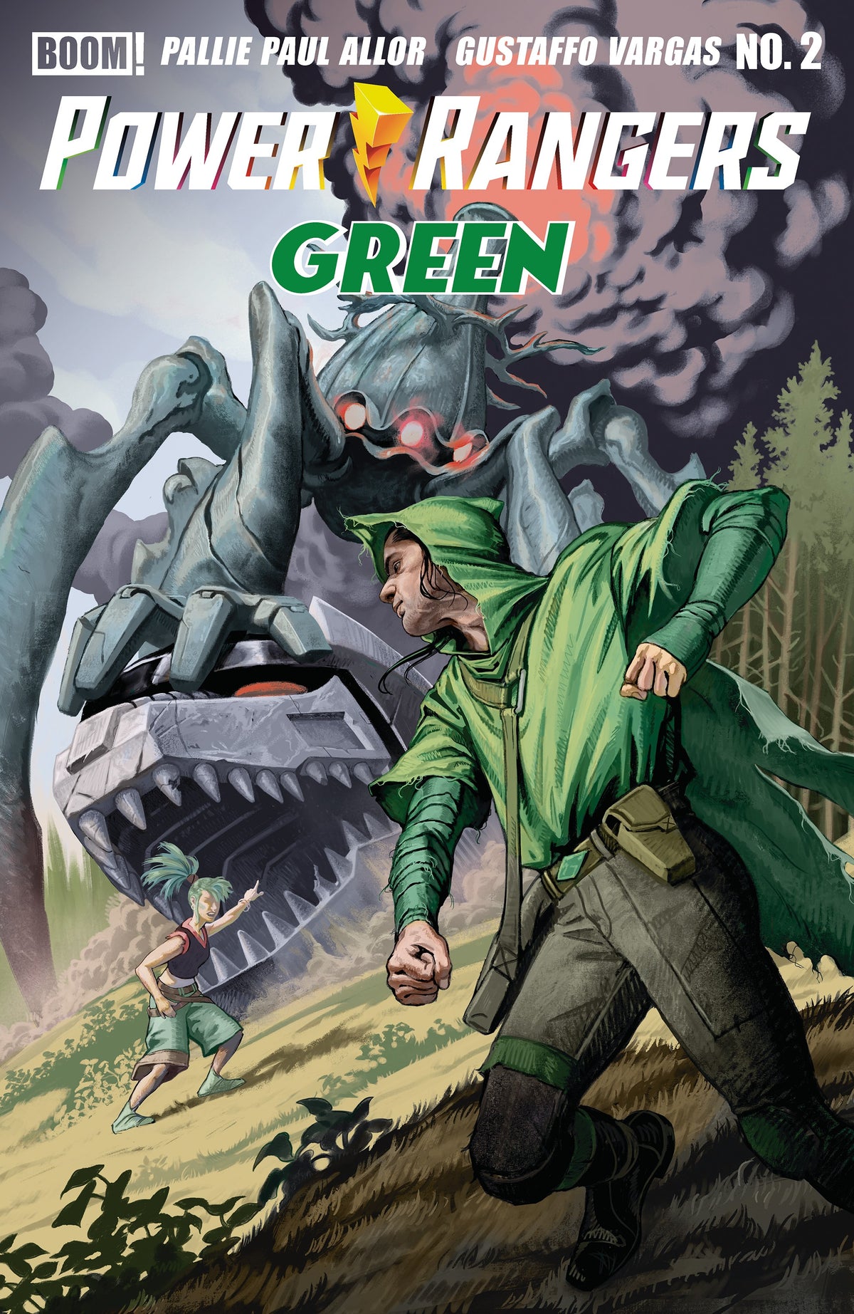 Power Rangers: Green #2 Comic - Morris TRADE Variant
