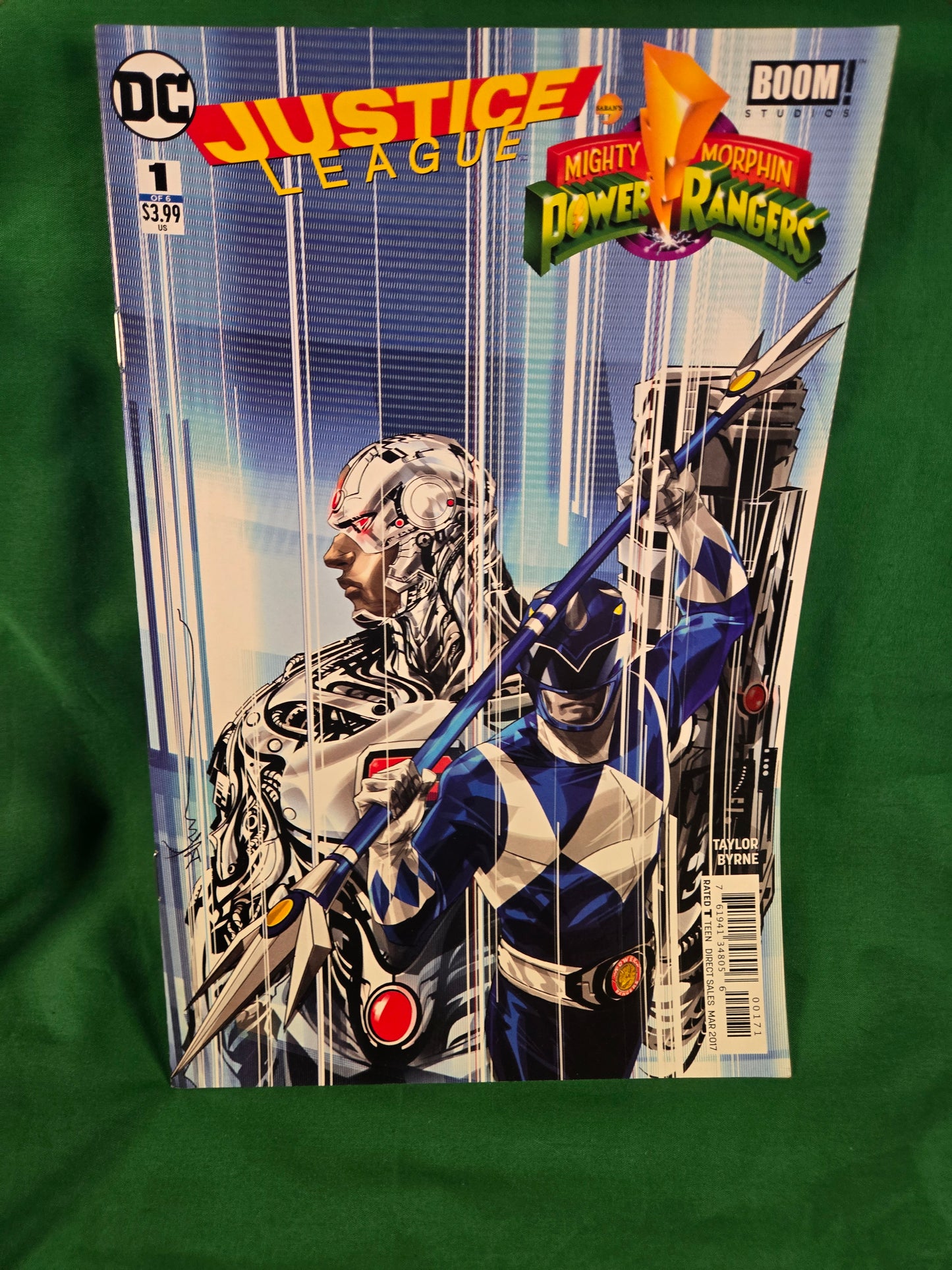 Justice League/MMPR #1 Comic