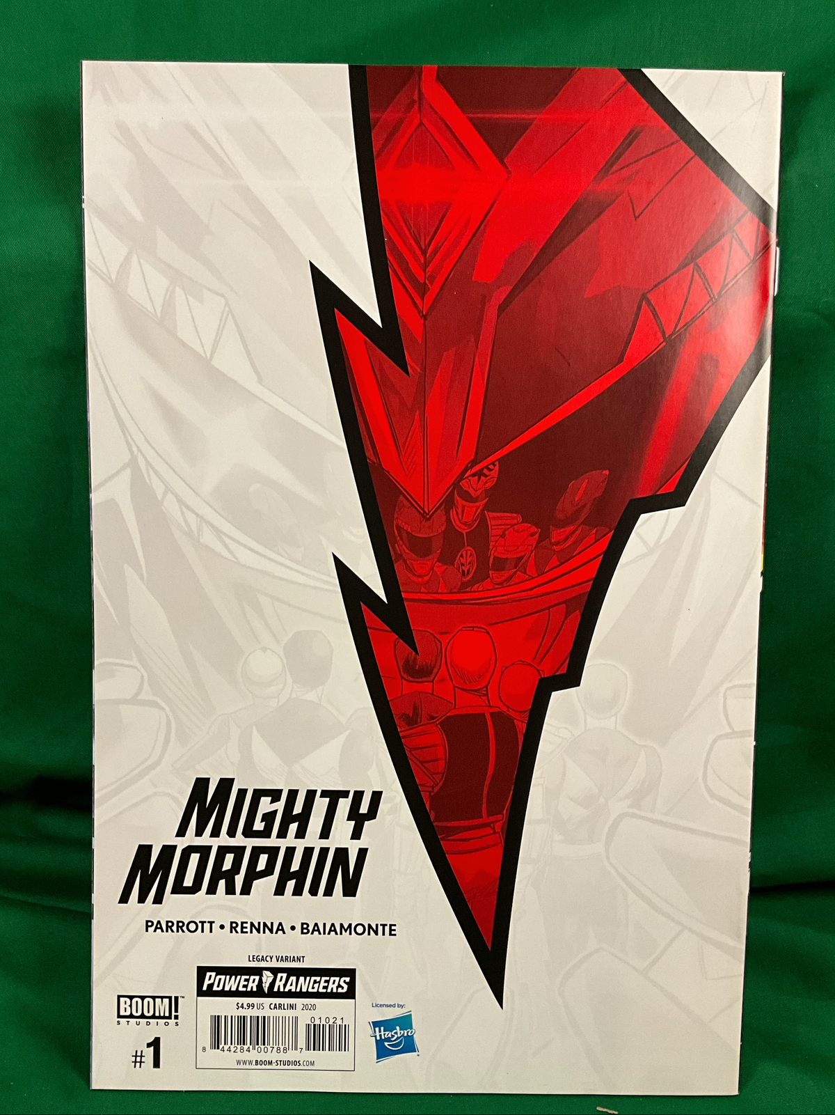Mighty Morphin #1 (MMPR #56) Comic - Carlini Legacy Variant