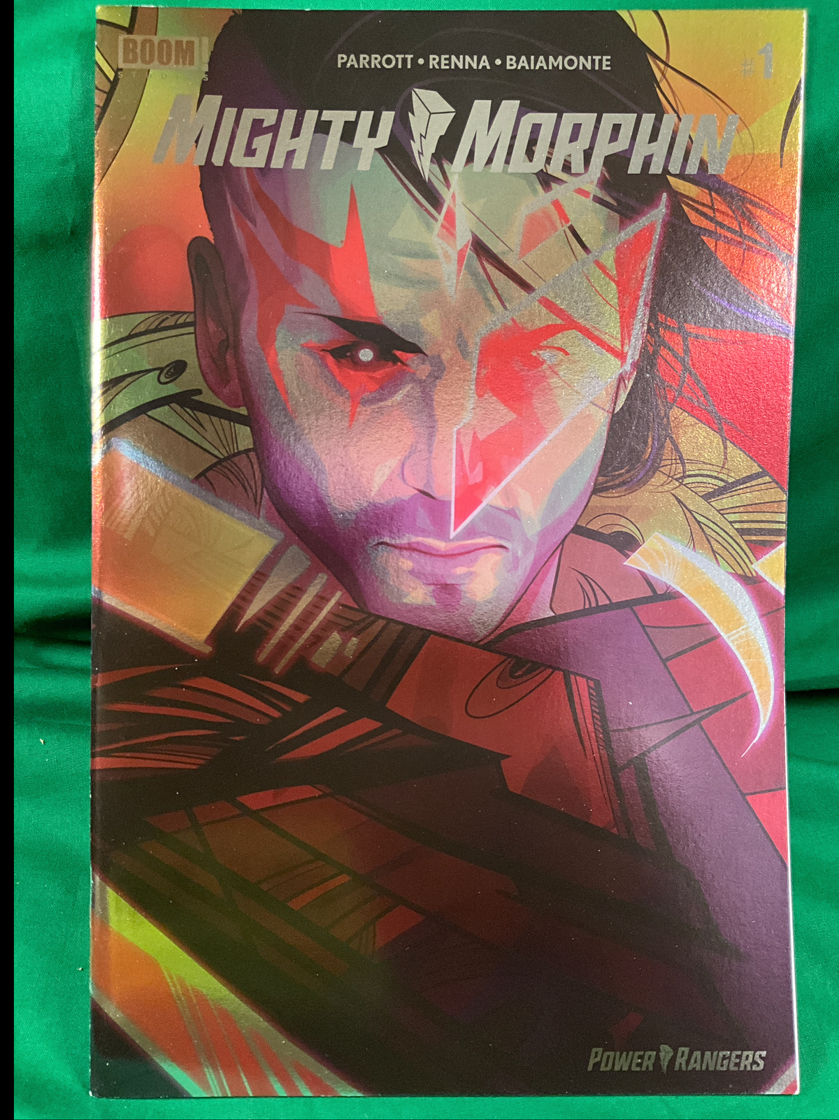 Mighty Morphin #1 Comic - Montes Foil Drakkon Variant