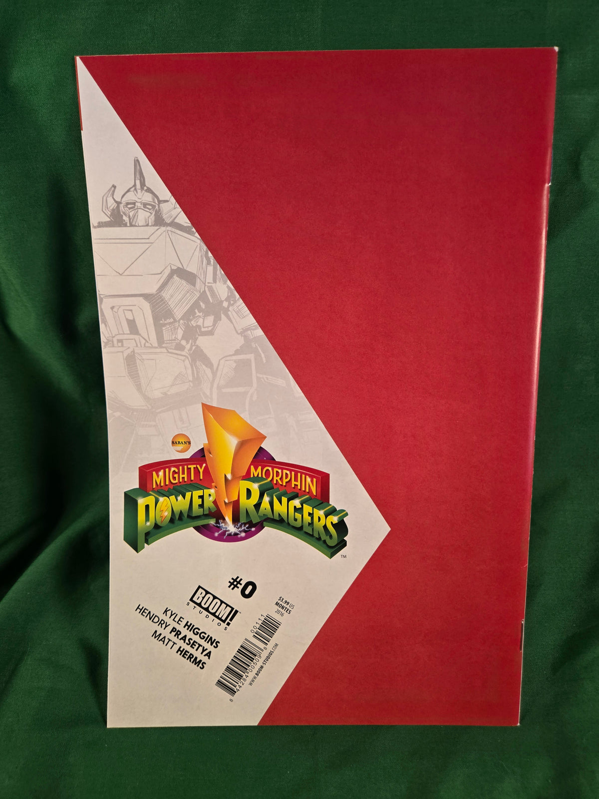Mighty Morphin Power Rangers #0 Comic - Red Ranger Montes Variant