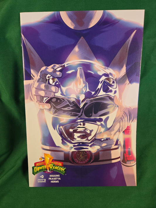 Mighty Morphin Power Rangers #0 Comic - Blue Ranger Montes Variant