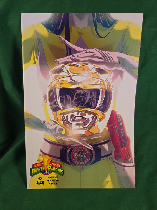 Mighty Morphin Power Rangers #0 Comic - Yellow Ranger Montes Variant