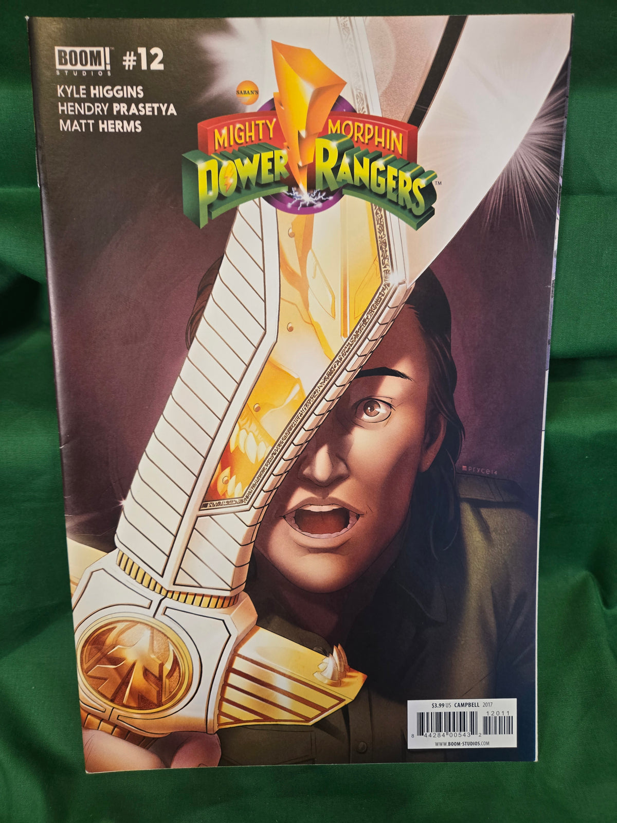 Mighty Morphin Power Rangers #12 Comic - Jamal Campbell Cover