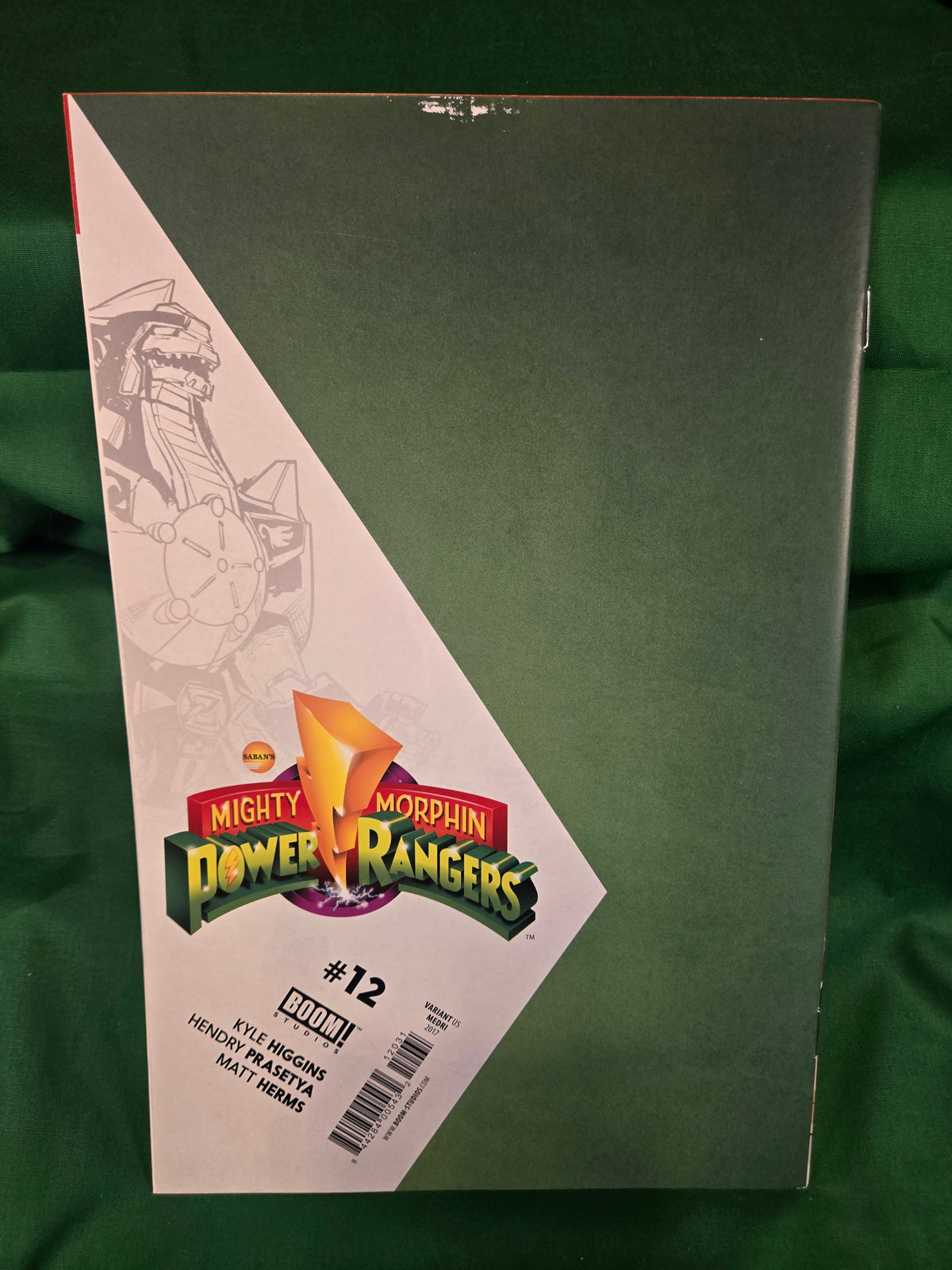 Mighty Morphin Power Rangers #12 Comic - 1:50 Medri Variant