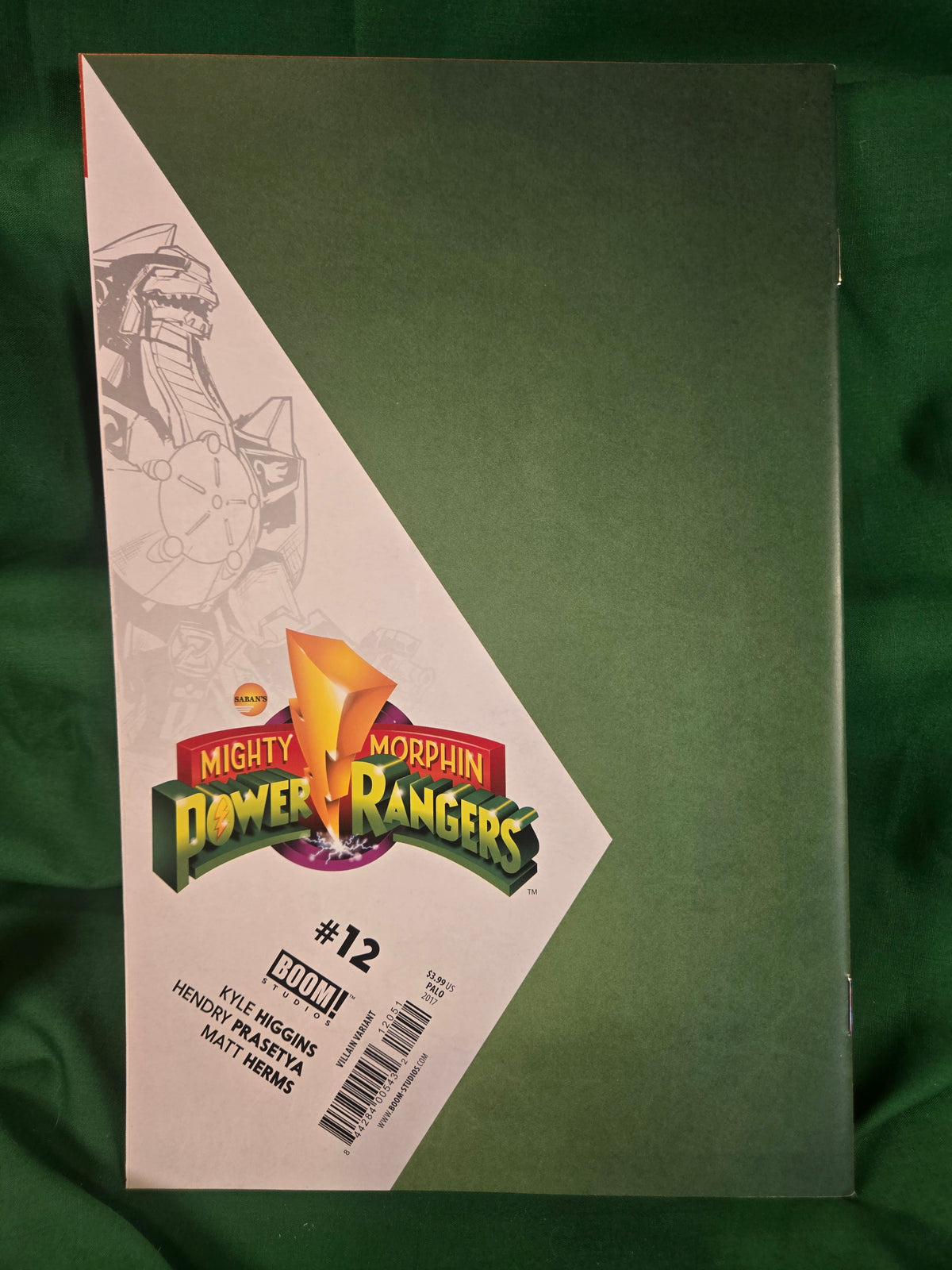 Mighty Morphin Power Rangers #12 Comic - Palo Rito Variant