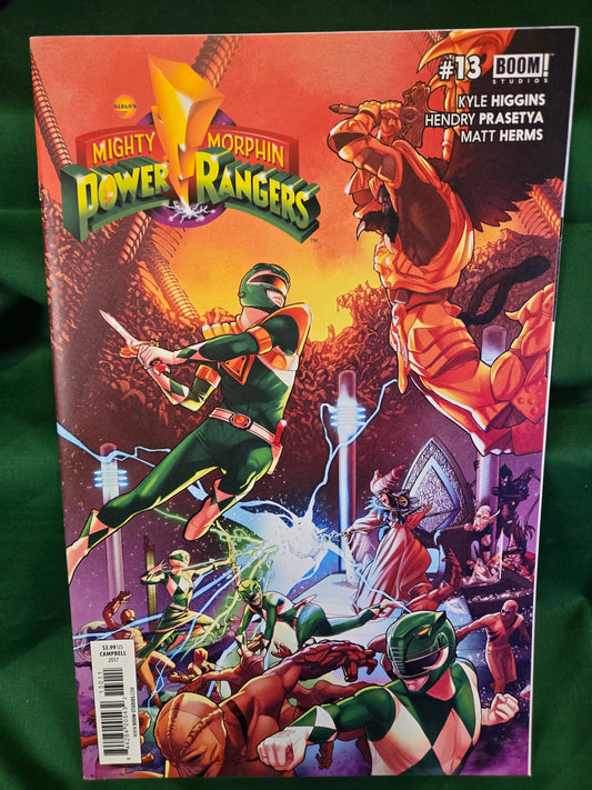 Mighty Morphin Power Rangers #13 Comic - Jamal Campbell Cover