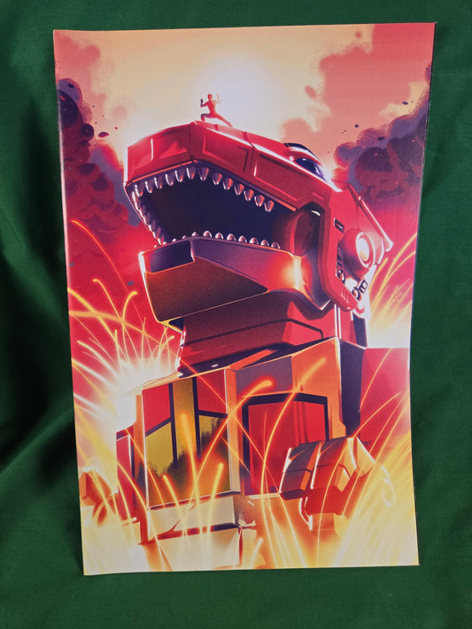 Mighty Morphin Power Rangers #1 Comic - 1:25 Montes Zord Variant