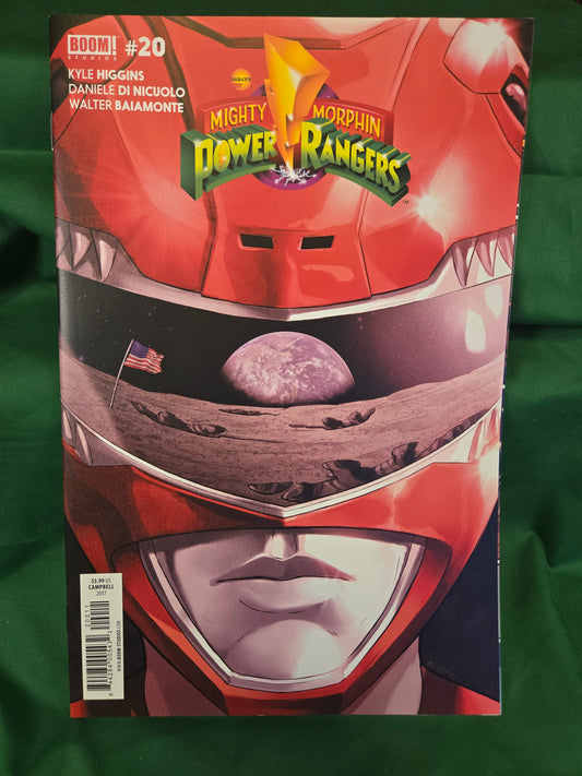 Mighty Morphin Power Rangers #20 Comic - Jamal Campbell Cover