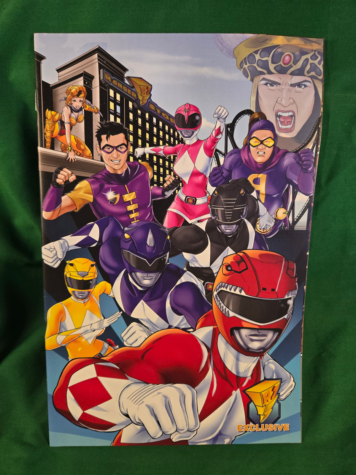 Mighty Morphin Power Rangers #20 Comic - RangerStop Blu Variant